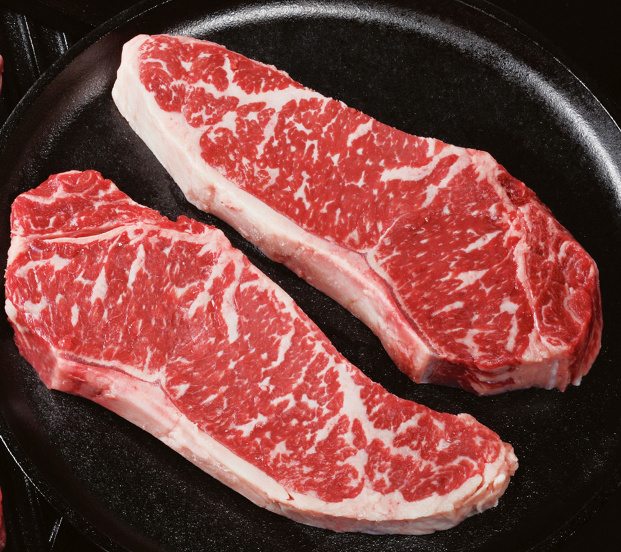 Kansas City Steaks (4) 10oz American Style Kobe Boneless Strip Steaks