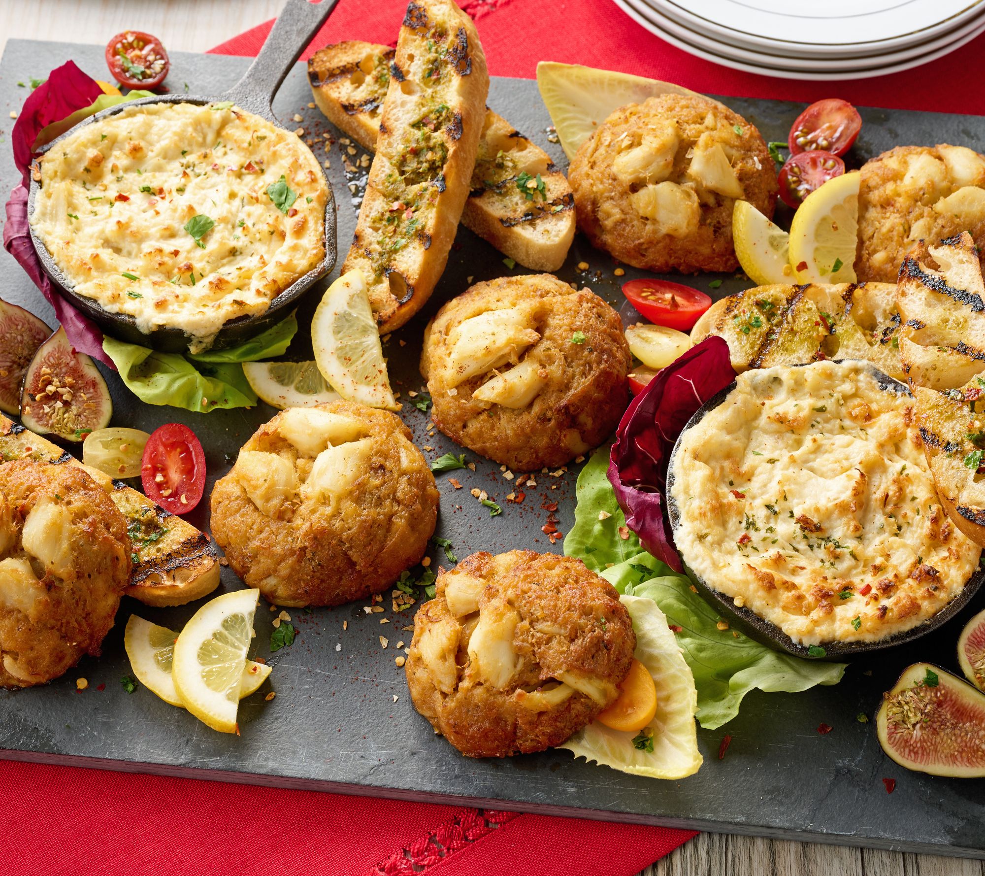 Graham & Rollins (6) 4oz Crab Cakes & (2) 10oz Crab Dips