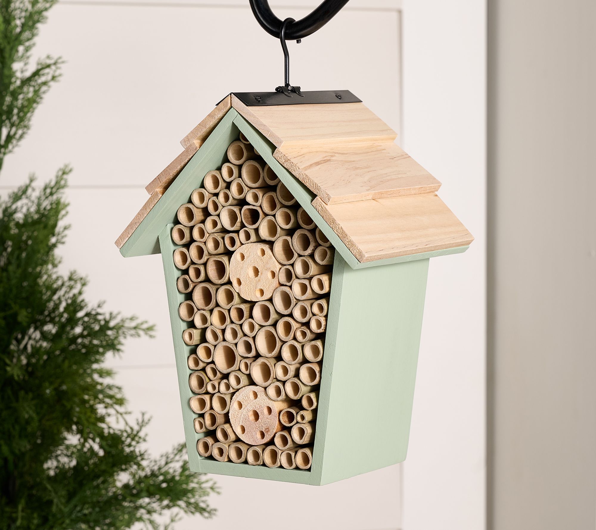 Garden Reflections Hanging Habitat House for Bees