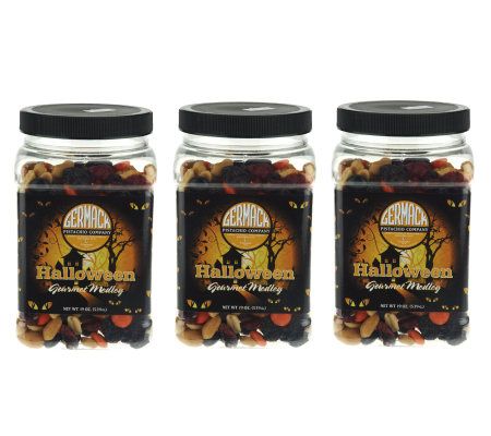 Germack (3) 19 oz. Jars Halloween Gourmet Medley Mix - QVC.com