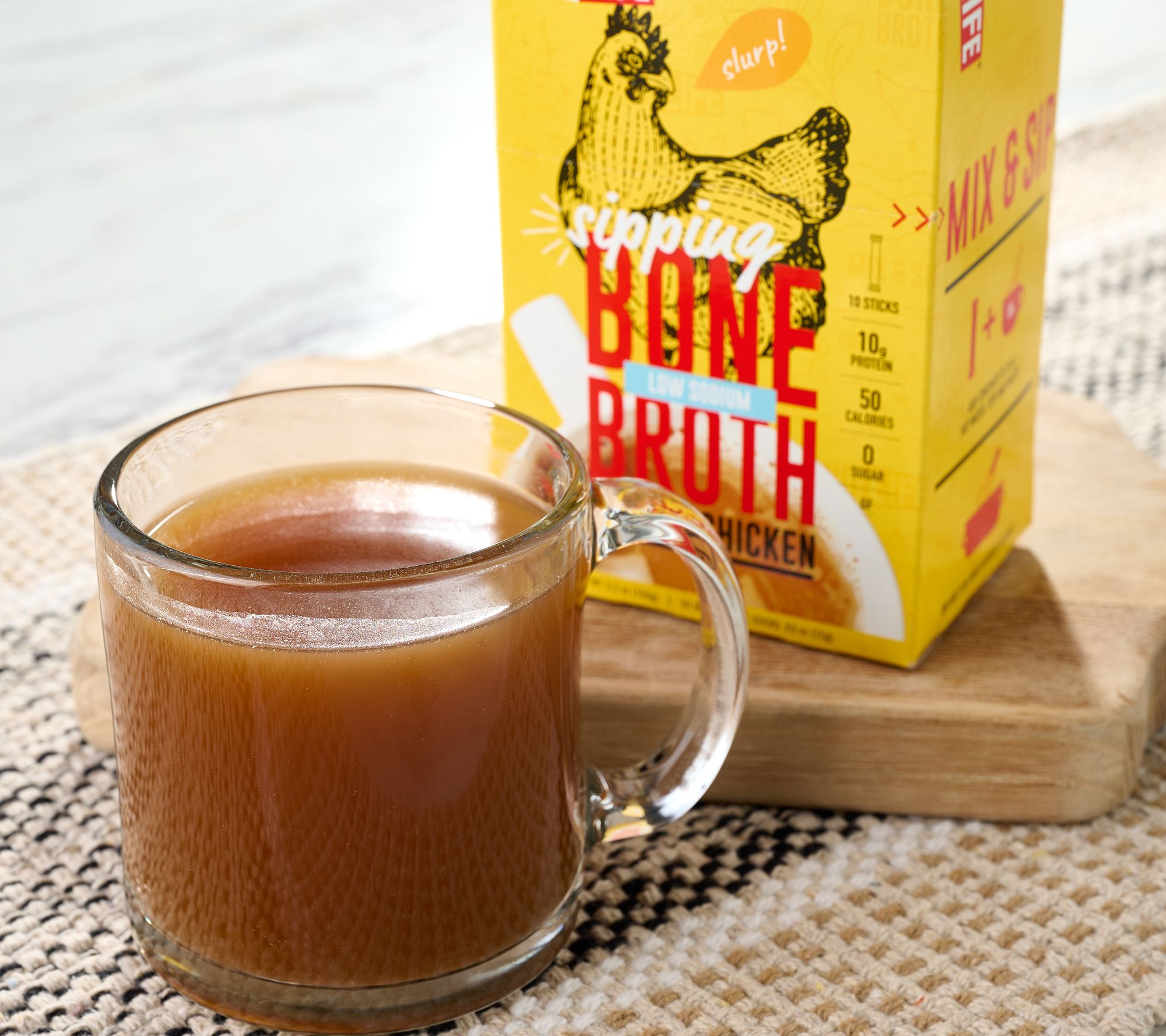 LonoLife 20-ct Low Sodium Bone Broth Packets