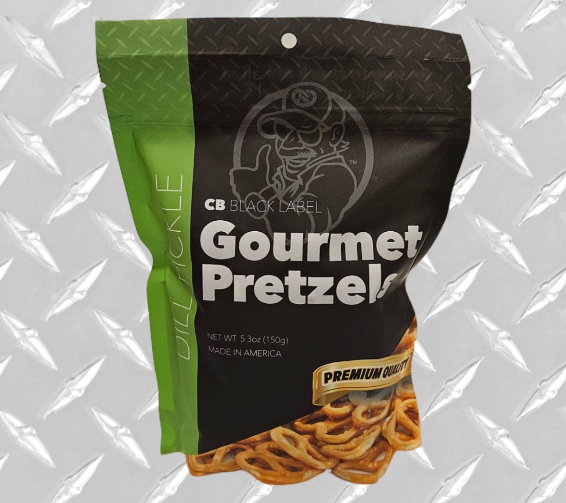 CB Black Label (6) 5.3oz Bags Dill Pickle MiniTwist Pretzels