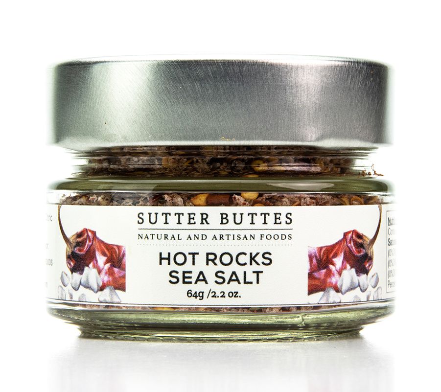 Sutter Buttes Set of 3 Hot Rocks Spicy Salt