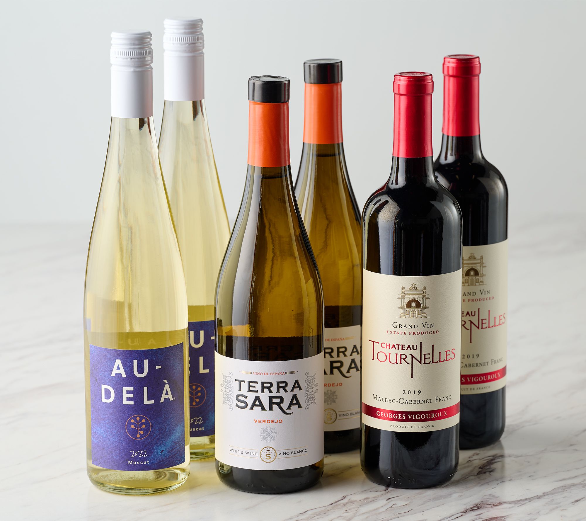 Geoffrey Zakarian (6) Bottle Fresh Pours Wine Set Auto-Delivery