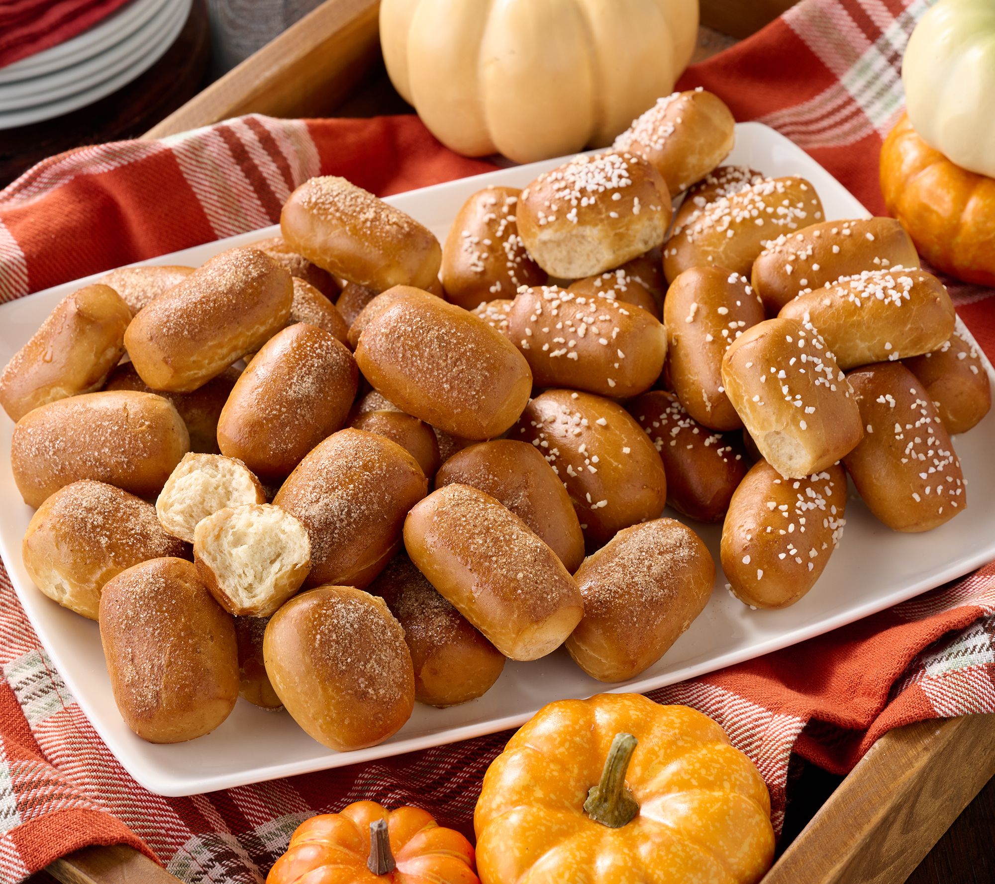 The Pretzel Co. 50ct Soft Baked Pumpkin Spice Pretzel Nuggets