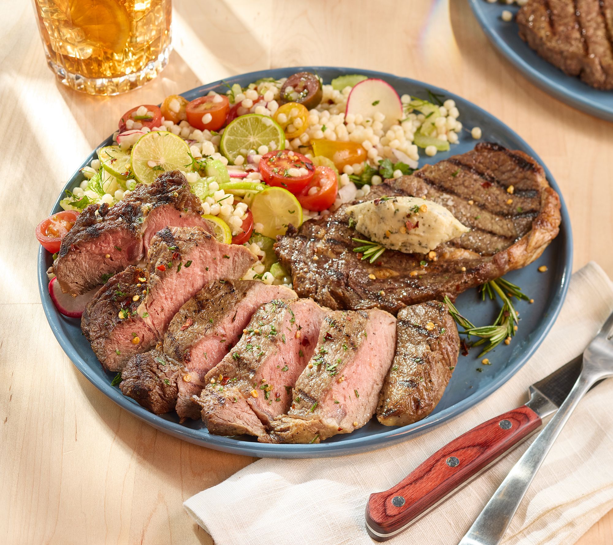  SH 6/22 Rastelli's (10) 8-oz Reserve Ribeye Steaks w/Butter