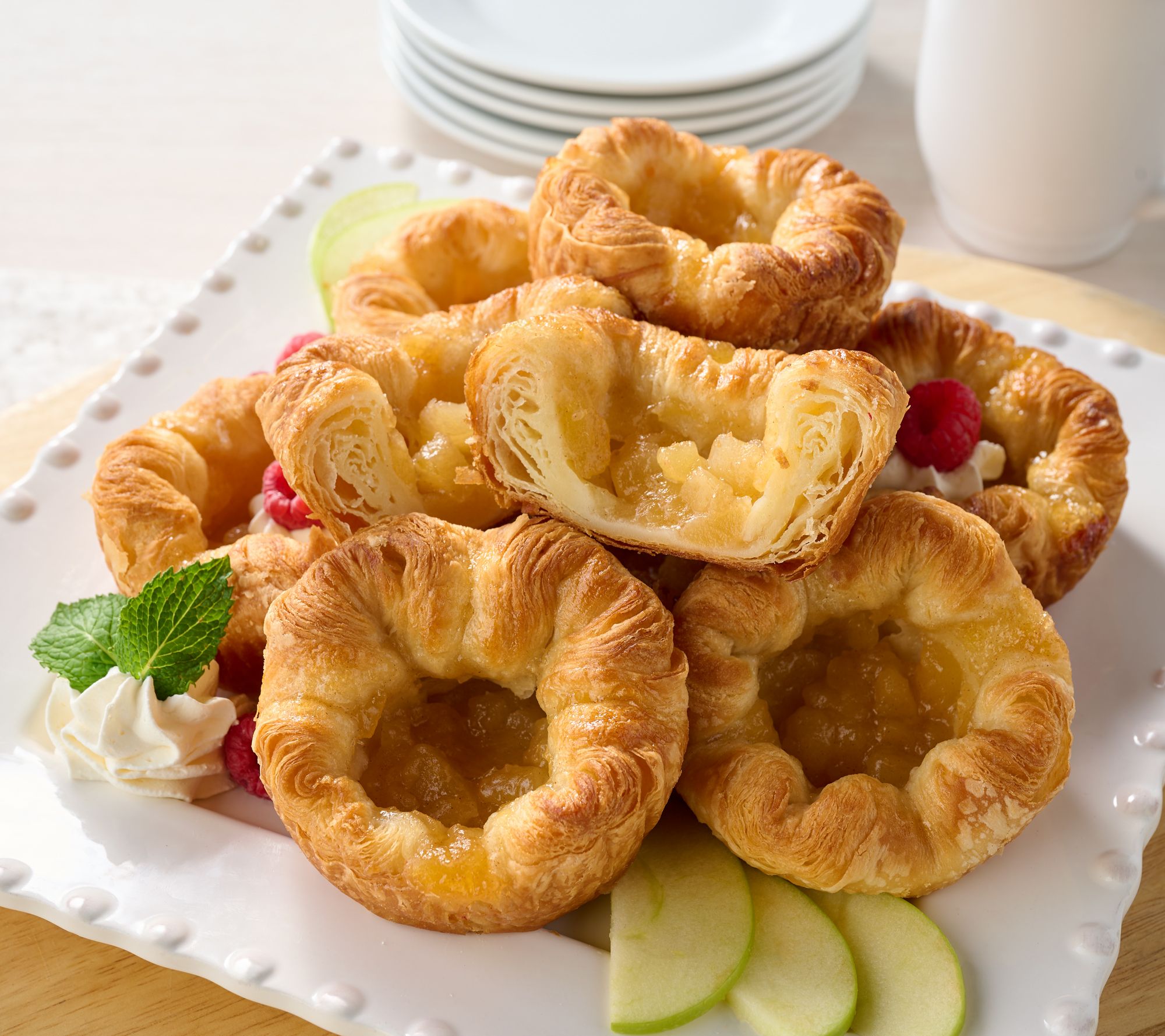 KRMA (12) 3.25oz Apple Cinnamon Kouign Amann French Pastries