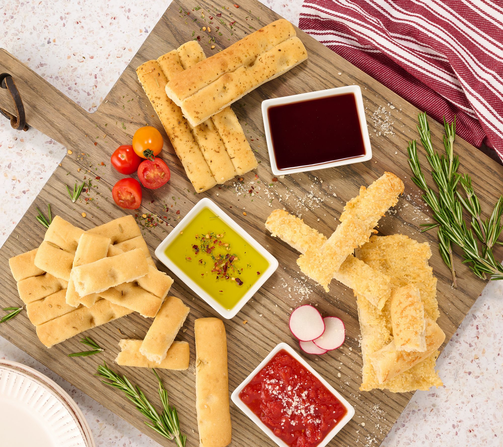  Bread & Bread 90-count Fresh Baked Artisan Focaccia Sticks