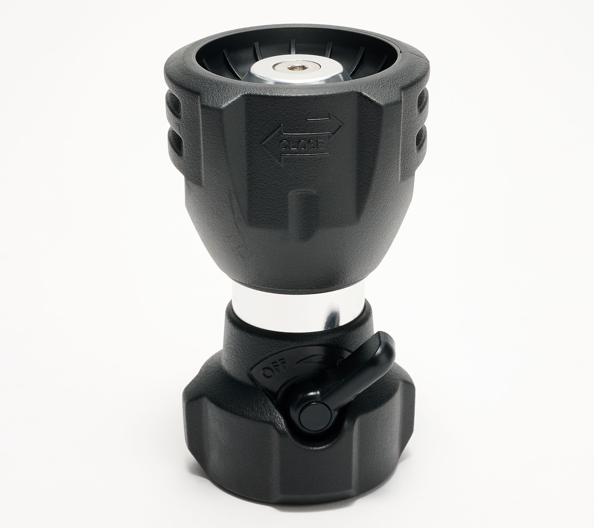 "As Is" Ultimate Innovations Fireman's Hose Nozzle w/ Valve