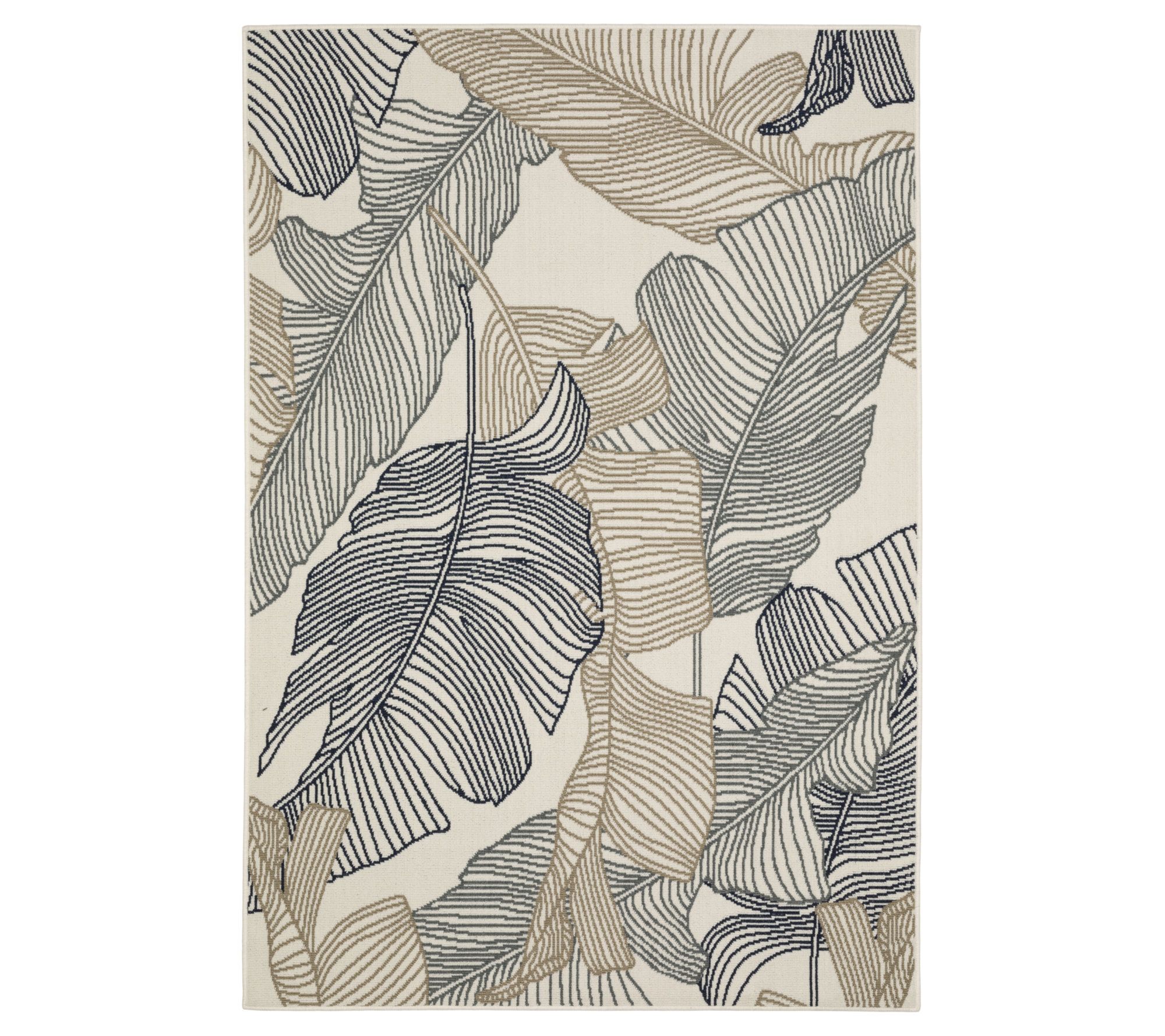 Ultimate Innovations Tropical Palms 7'10" x 10'10" Rug