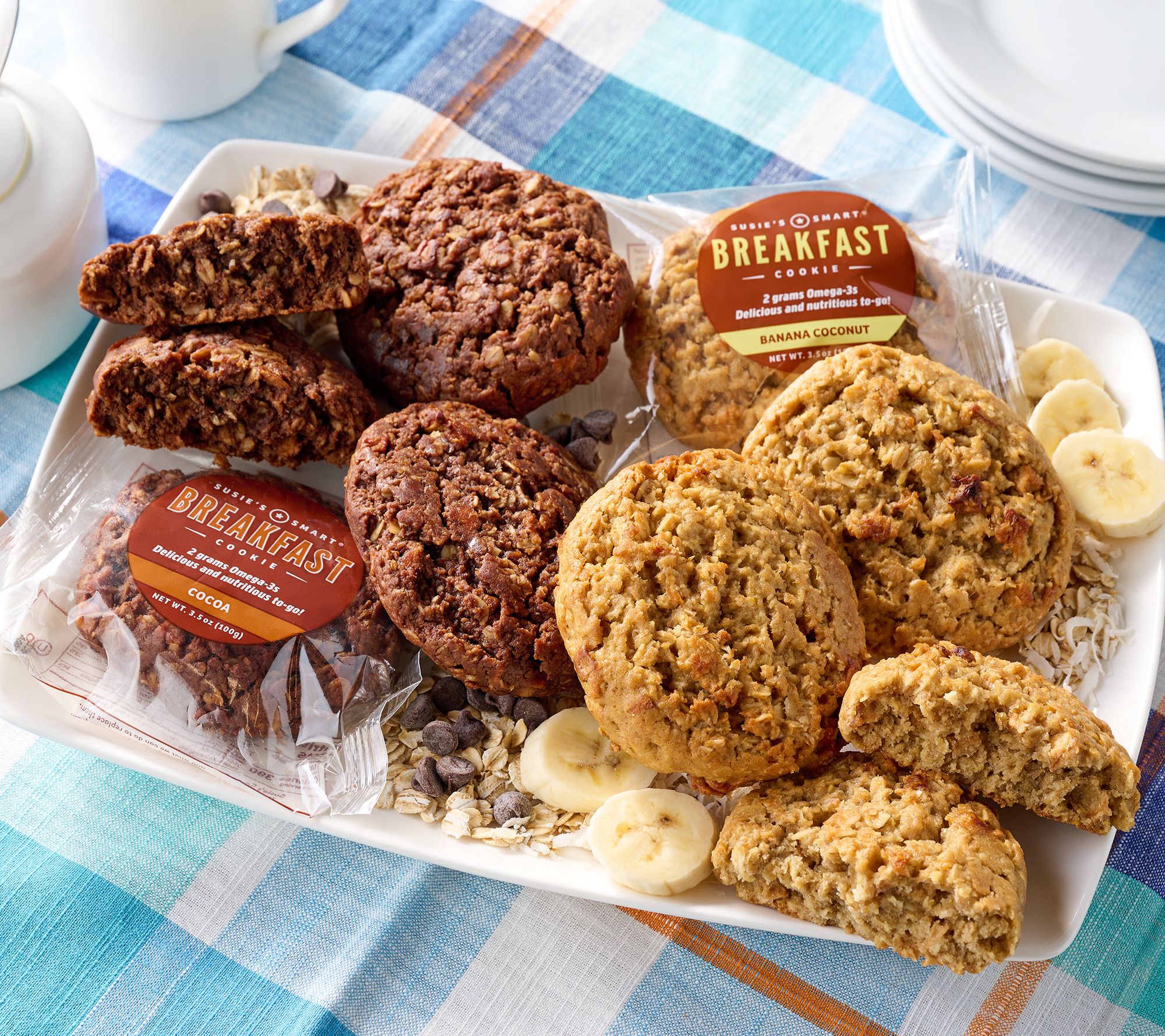 Susie's Smart Cookie (12) 3.57 oz Breakfast Cookies