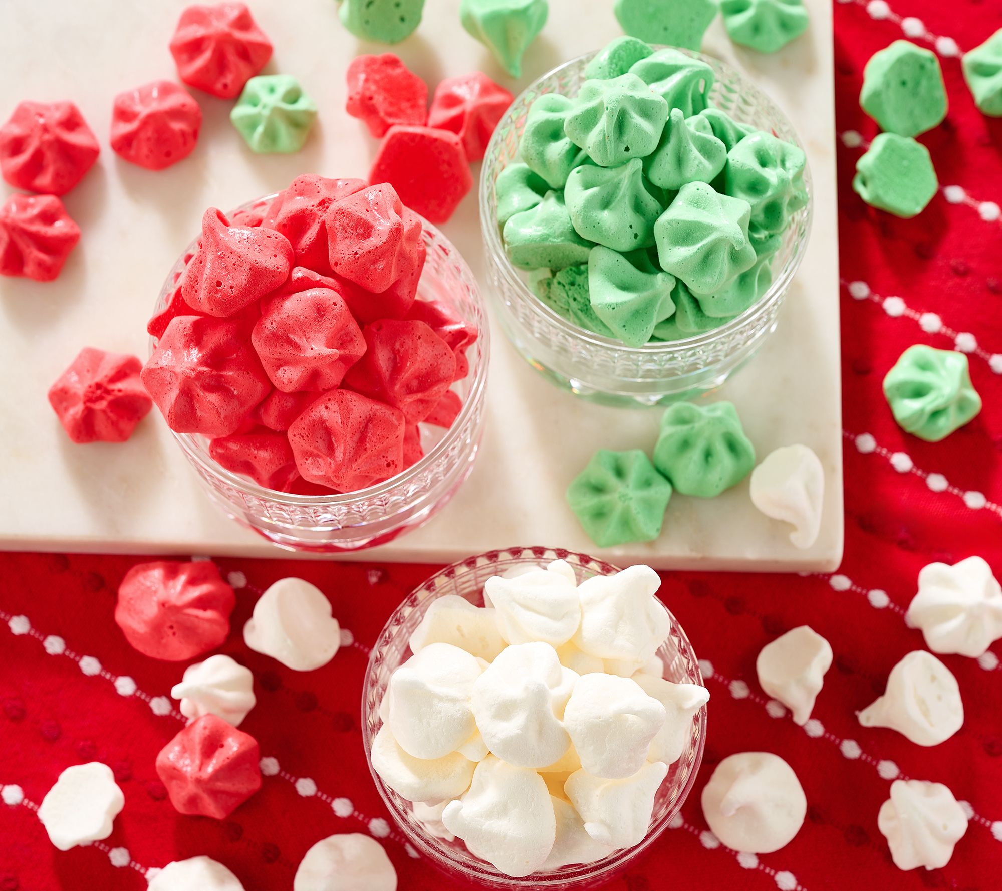 Savor Patisserie 210pc French Meringues in (3) Jars