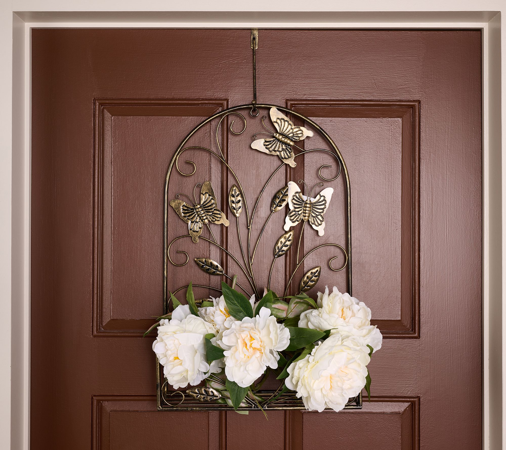 Garden Reflections Single Metal Wall Planter