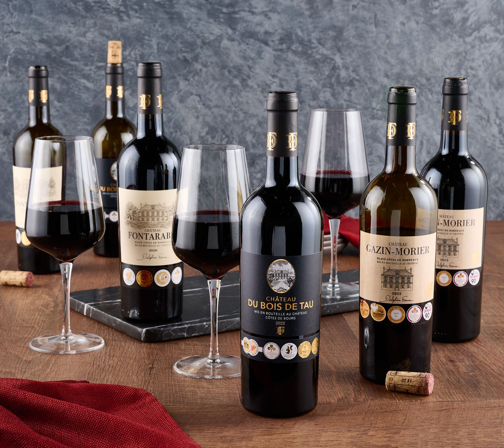 Hemispheres (6) 750ml Bottles Estate Bordeaux Auto-Delivery