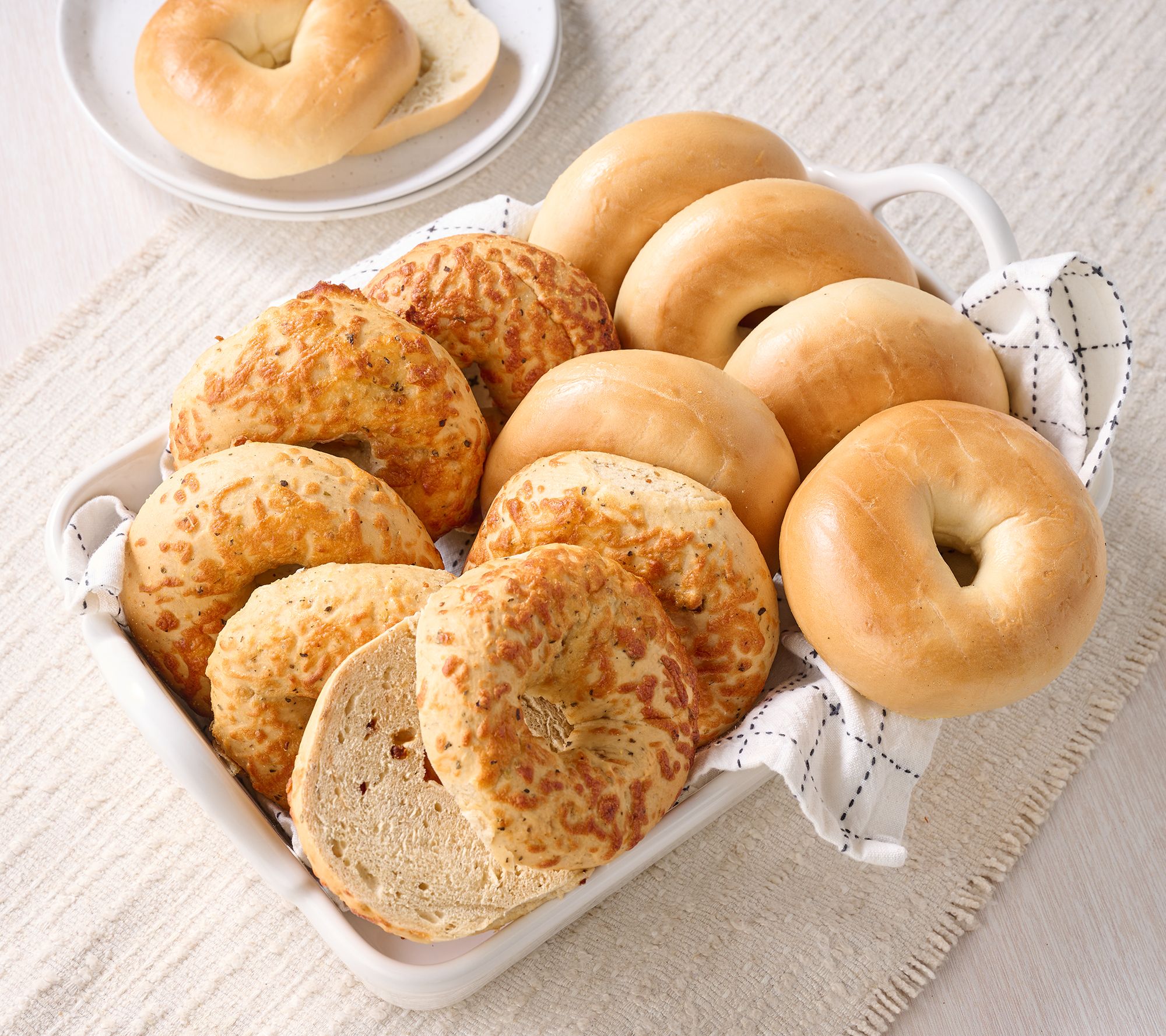 Just Bagels x Temp-tations (18) 4-oz Bagels
