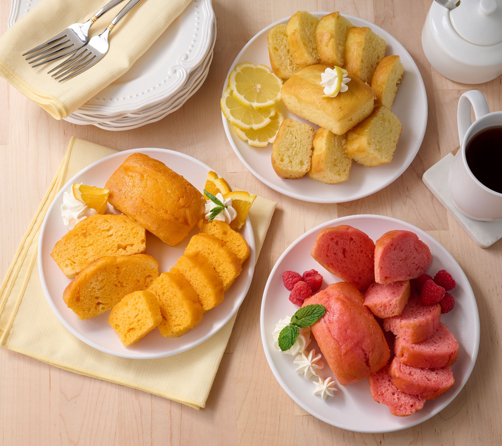 Bread & Bread (15) 3.2oz Fresh Baked Mini Fruity Cake Loaves