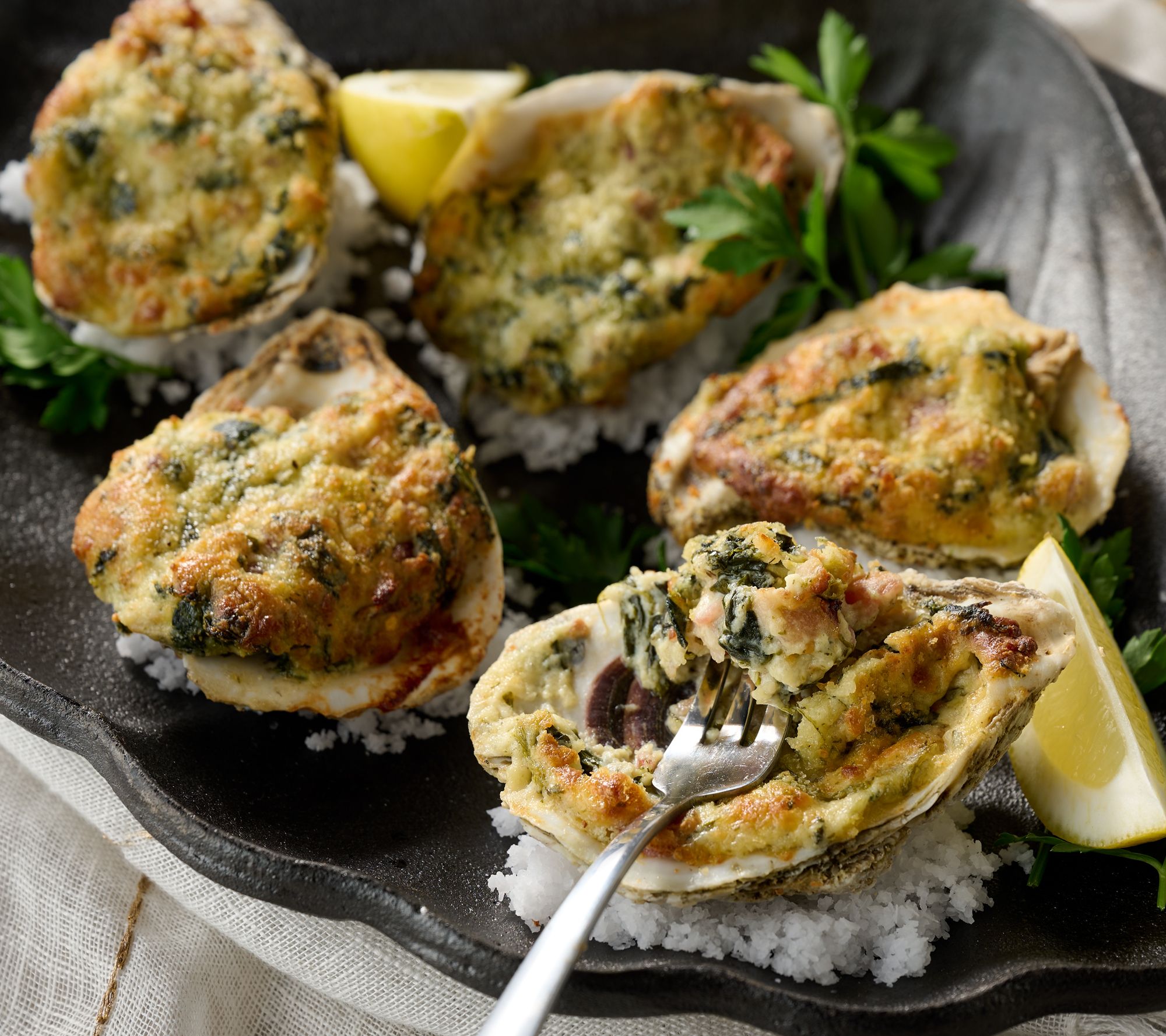 Egg Harbor's 10ct Readyto Bake Oysters Rockefeller in Half Shell