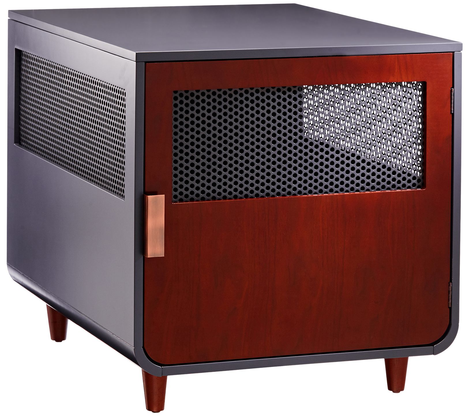 Staart Radius Wooden Dog Crate, Medium