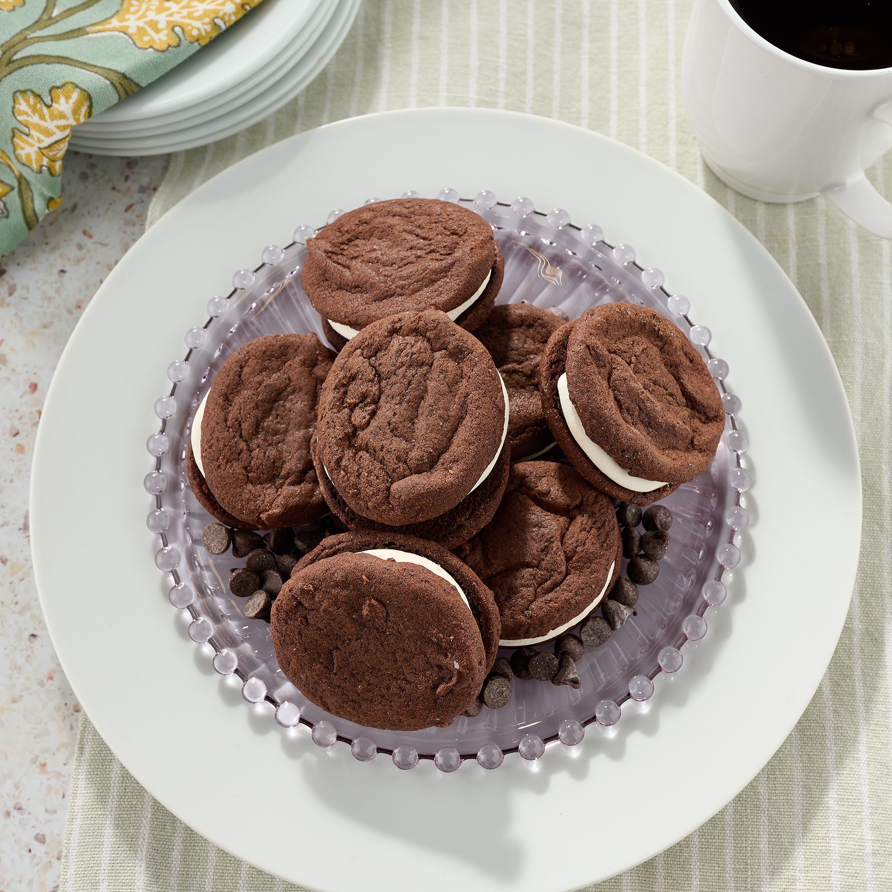 Drops of Dough (14) Gourmet Ice Cream Cookie Sandwiches