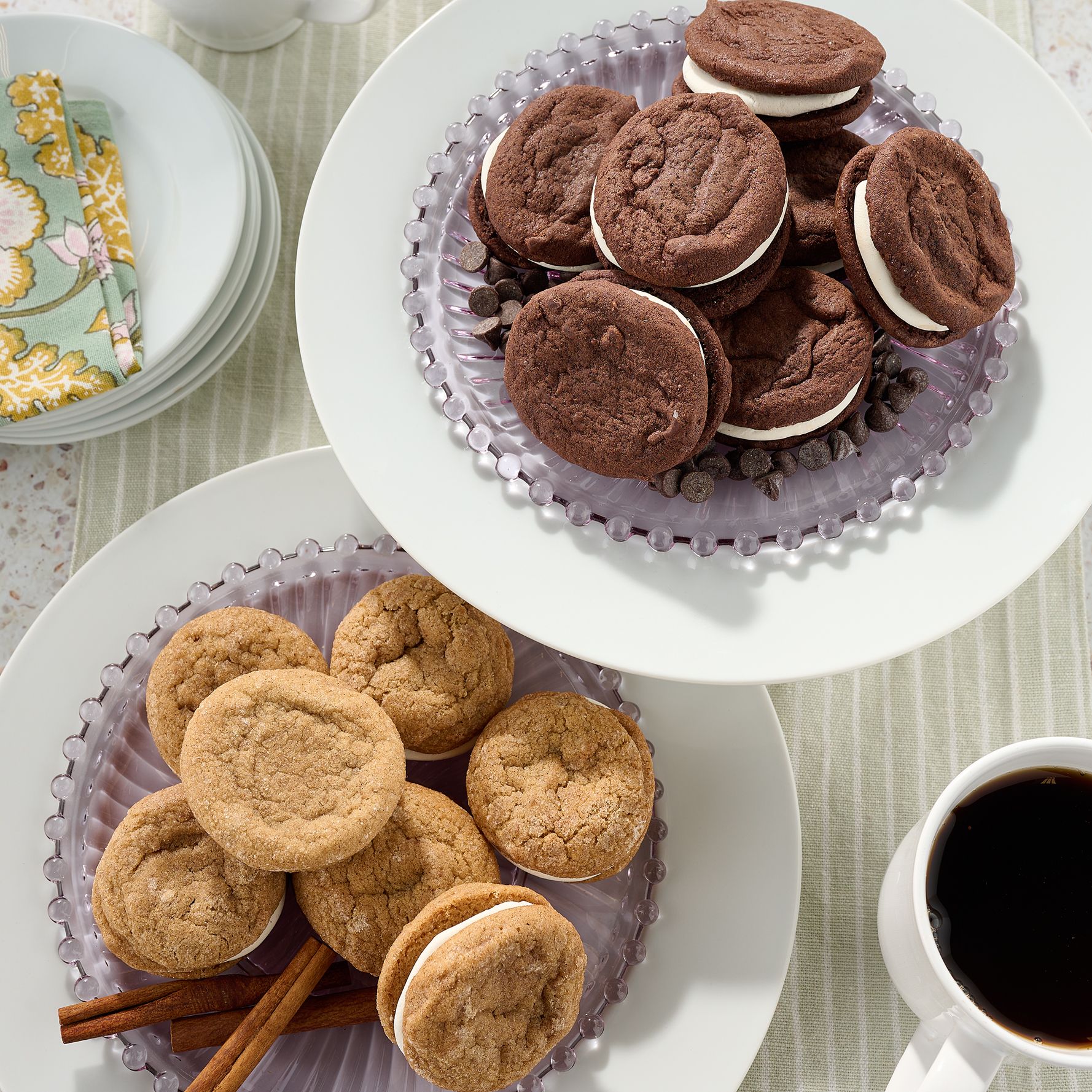 Drops of Dough (14) Gourmet Ice Cream Cookie Sandwiches
