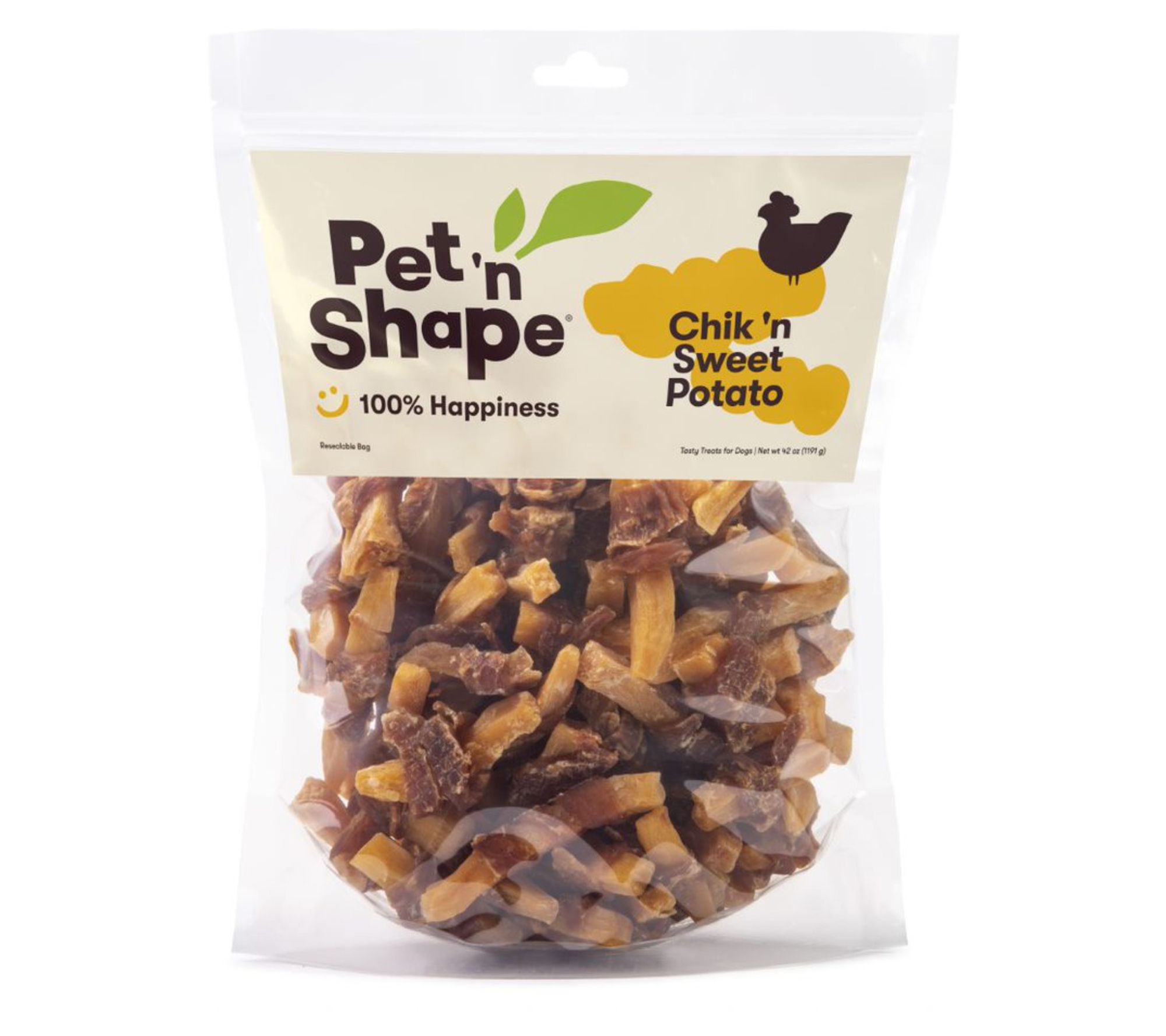 Pet 'n Shape Chik 'n Sweet Potato Dog Treats, 4 oz