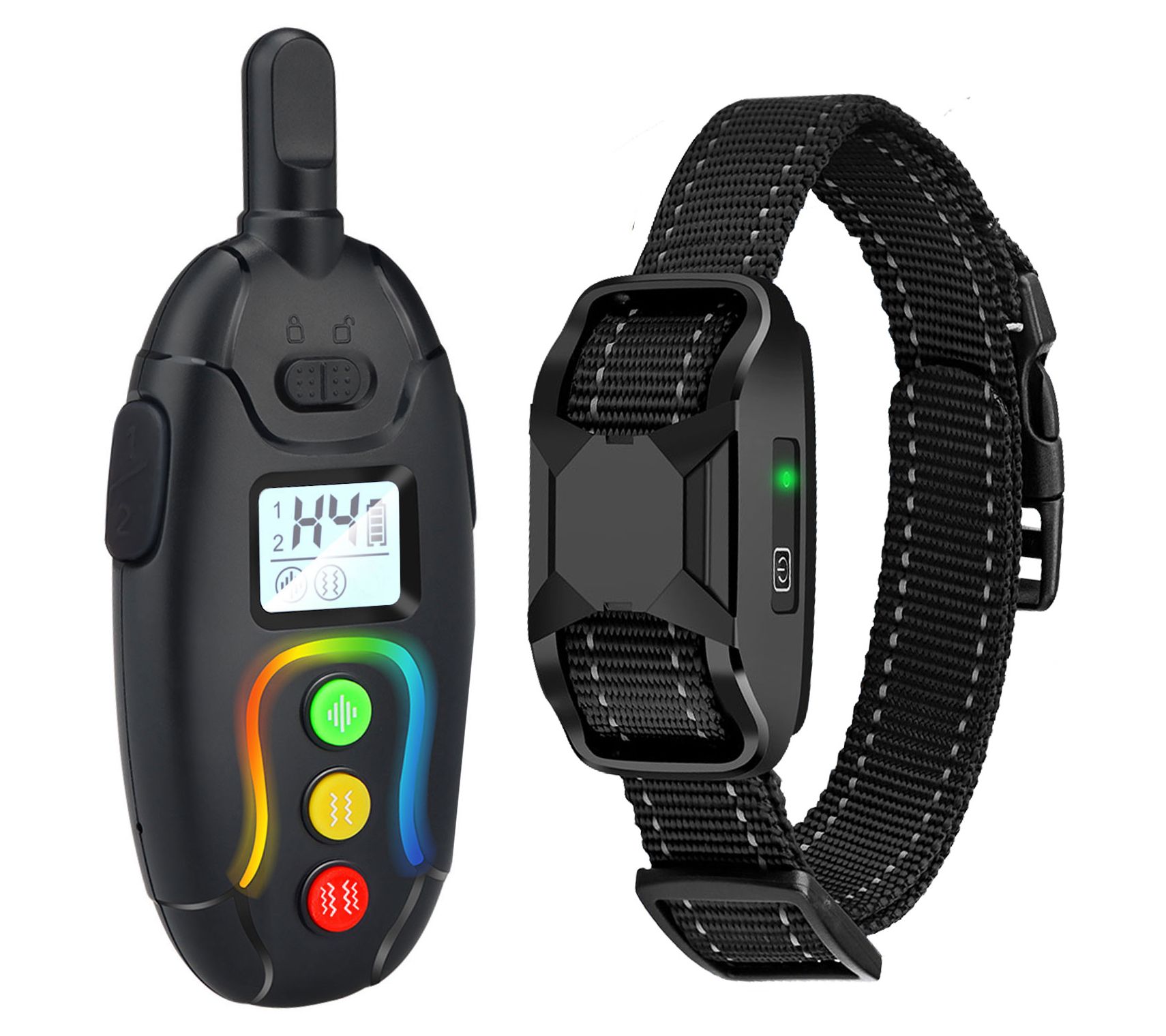 Pet Life Vibrange 450 Yard Range 16-Level Vibration Dog Collar