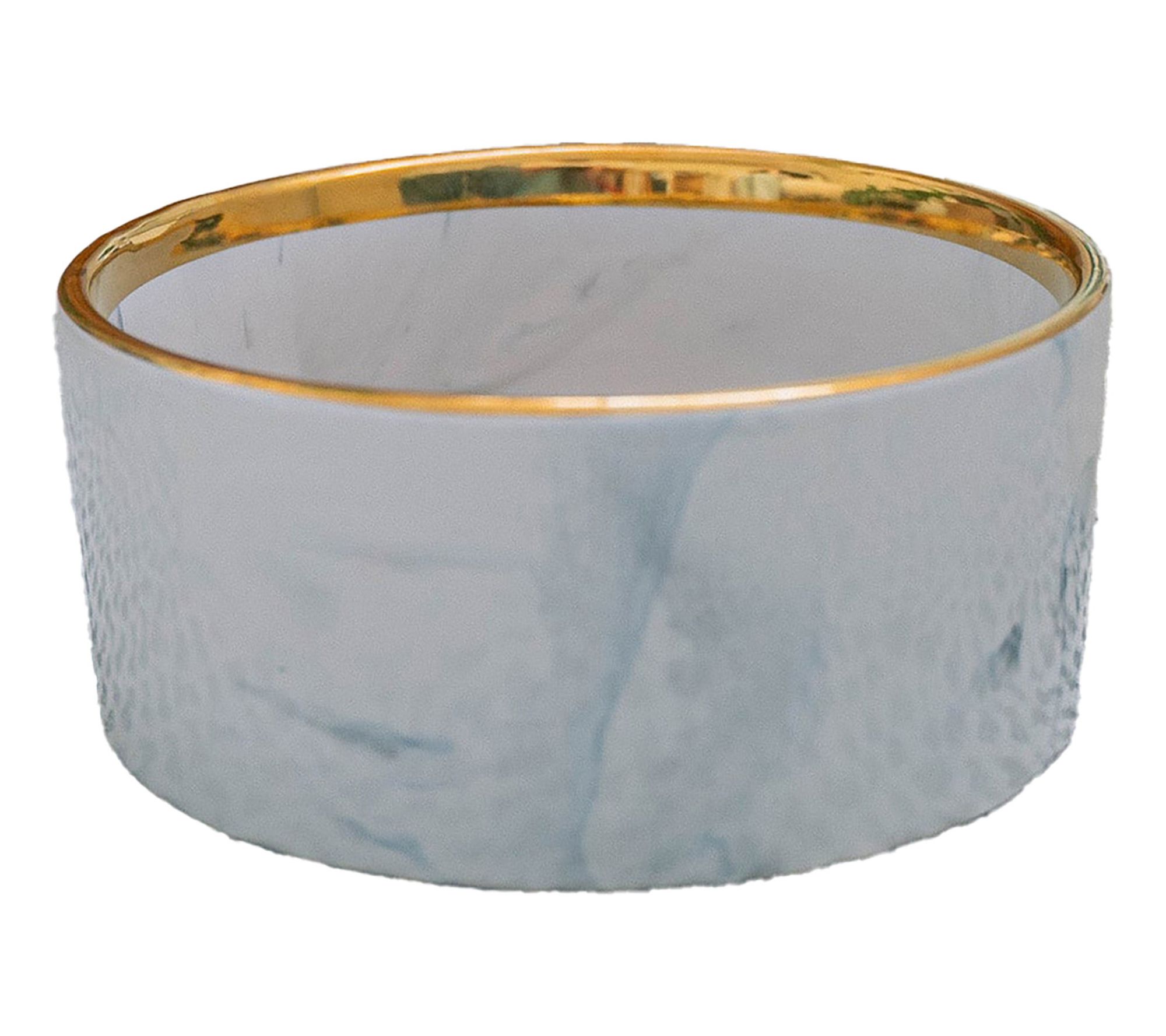 Dexypaws Marble Dog Bowl