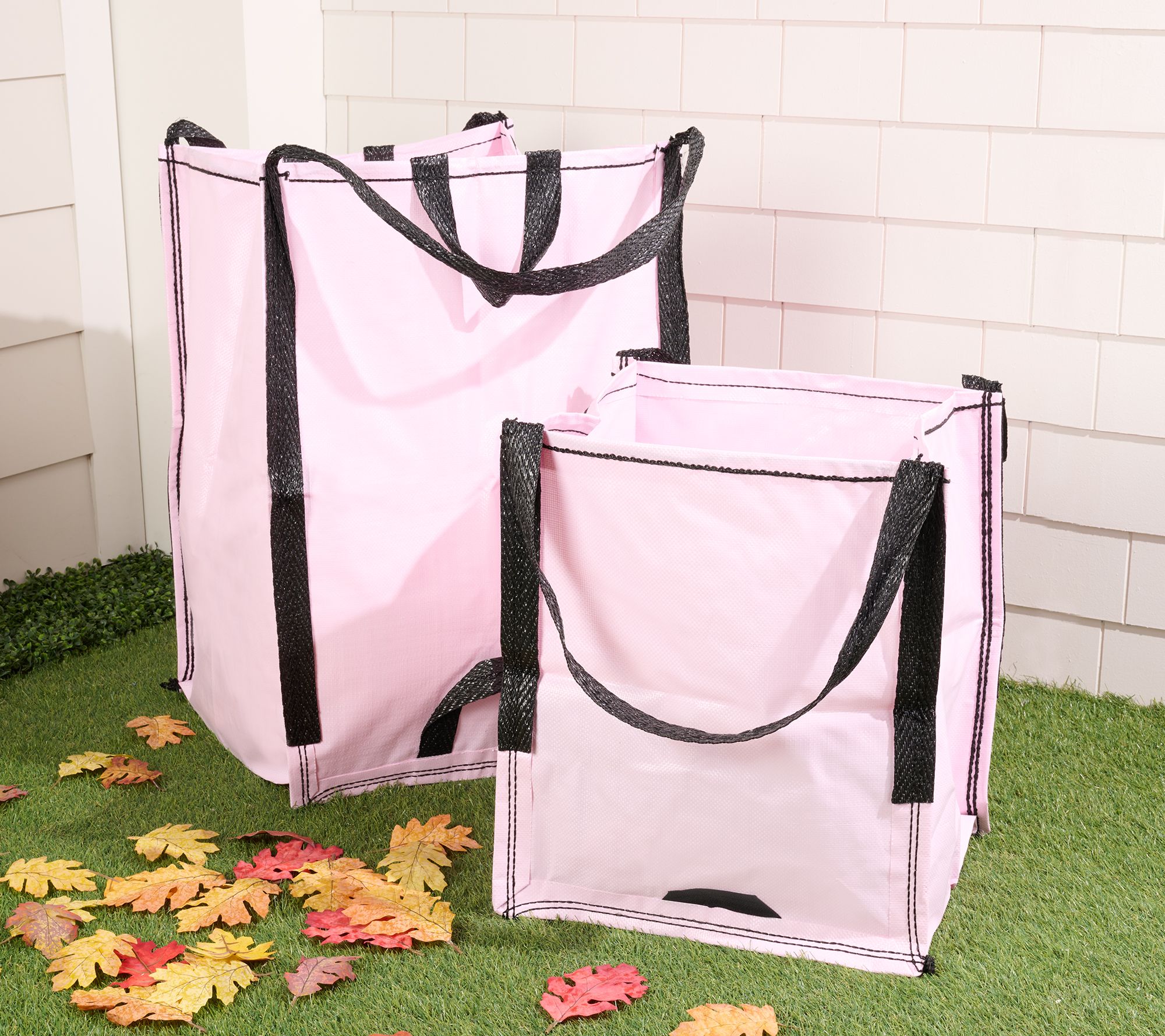"As Is" DuraSack Set of 2 Home & Yard Bags (1) 48 Gal & (1) 22 Gal