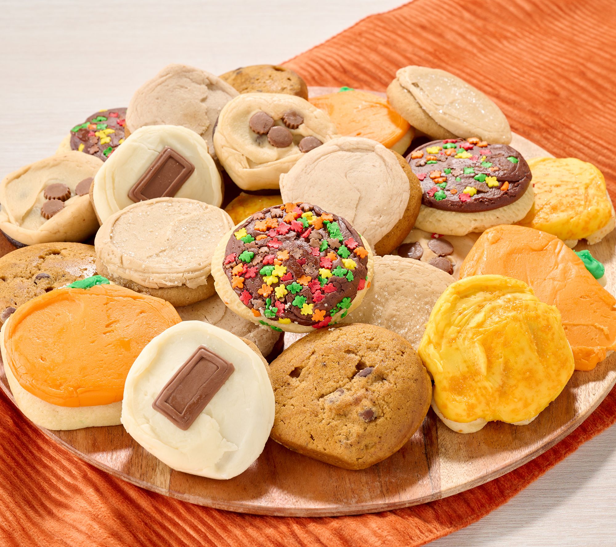 Cheryl's 24 Piece Fall Flavors of the Season Cookie