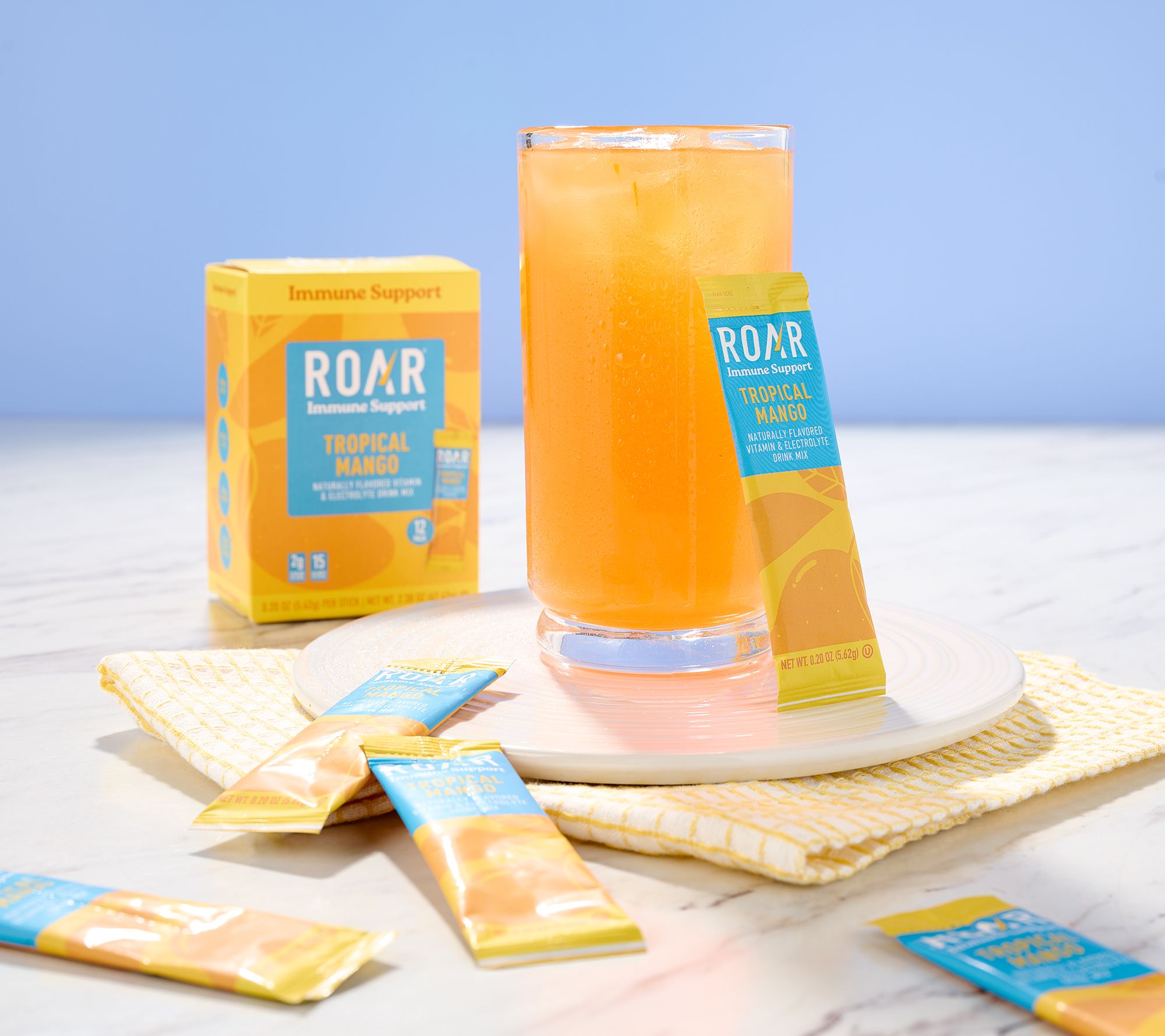 Roar Immune Support 12-pkt Vitamin & Electrolyte Drink Mix