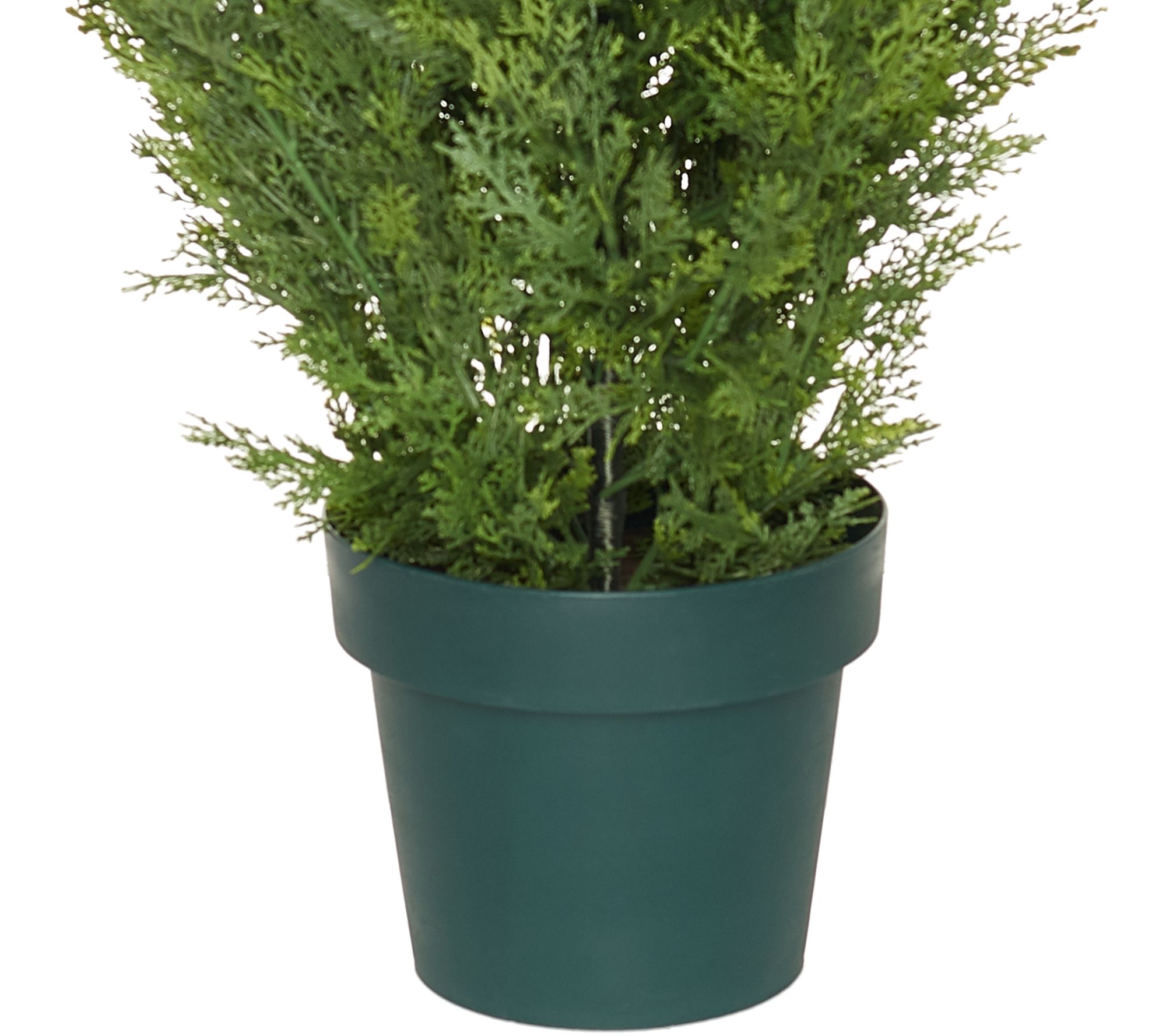 National Tree 53" Faux Cedar Tree with Growers Pot