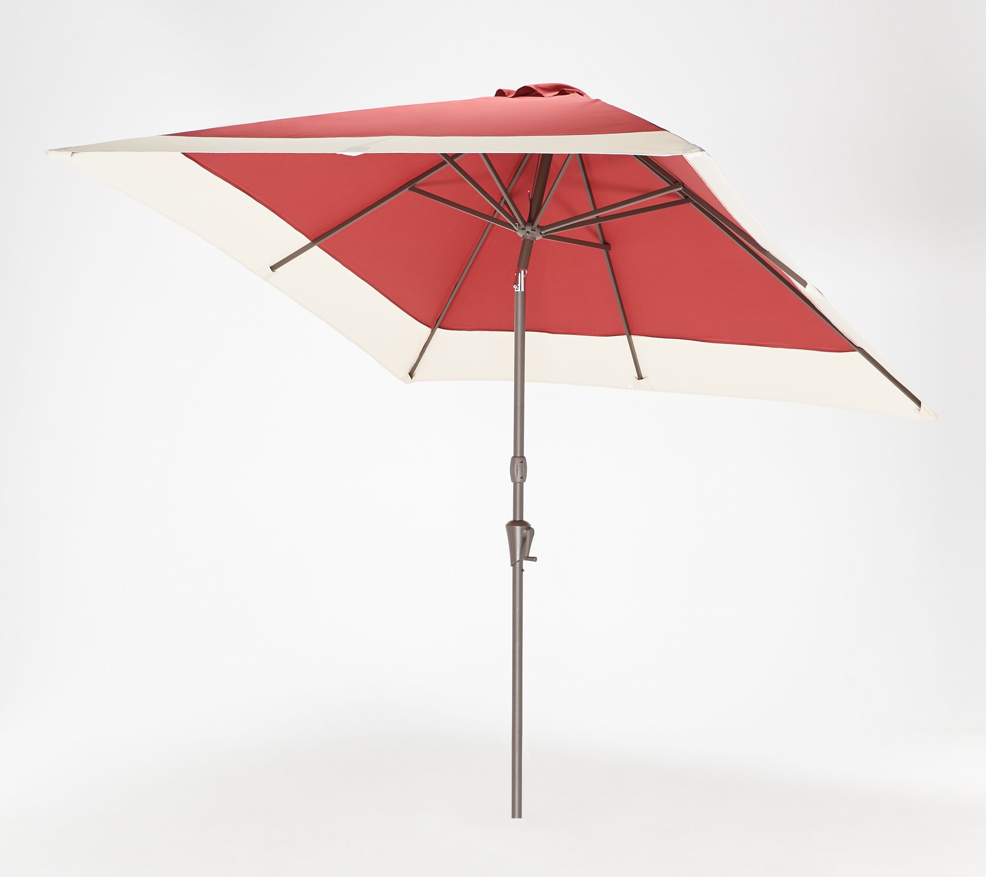 ATLeisure TwoTone Square Market Umbrella with Cover