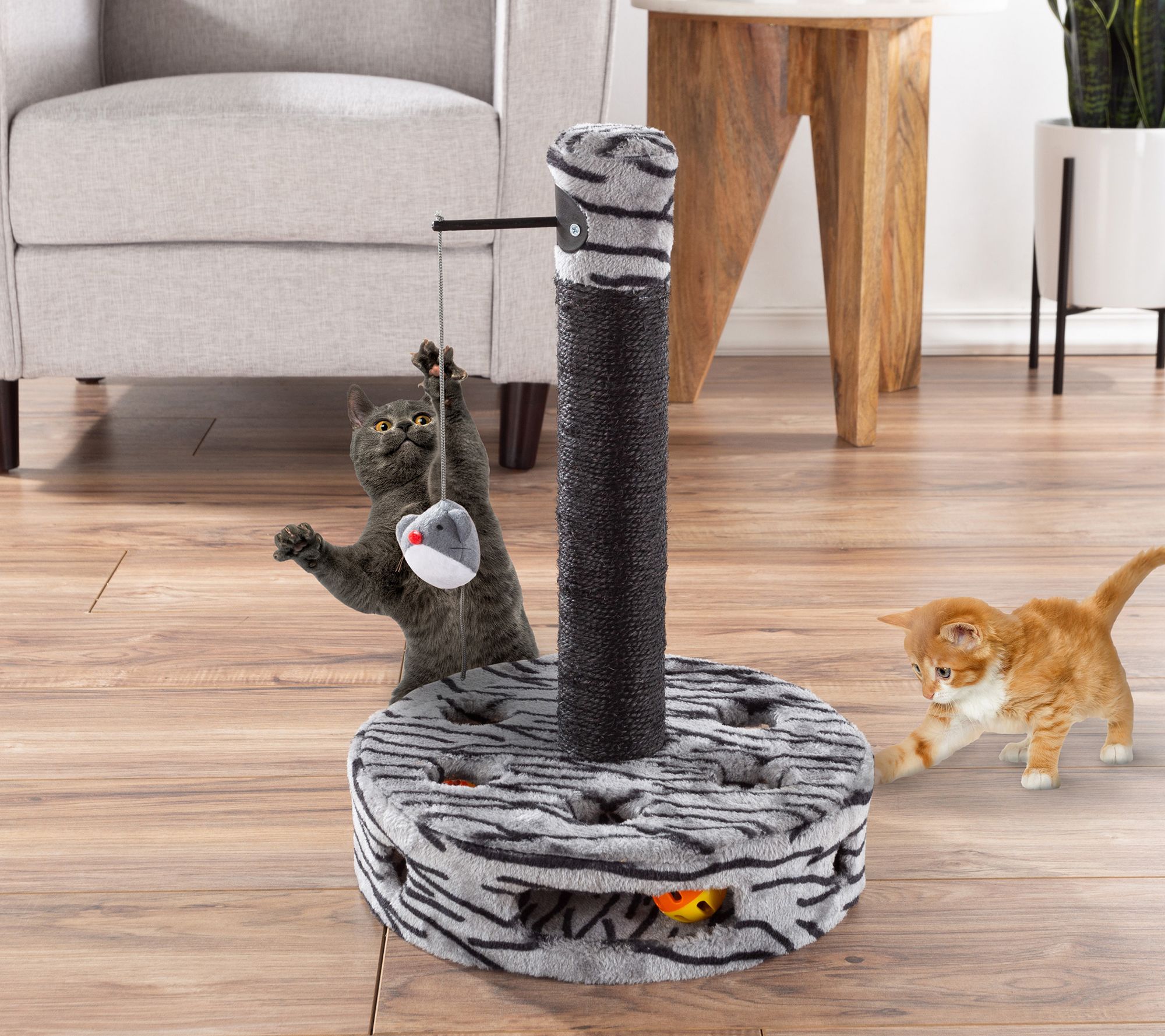 PET ADOBE Interactive Rocking Cat Activity Mat 