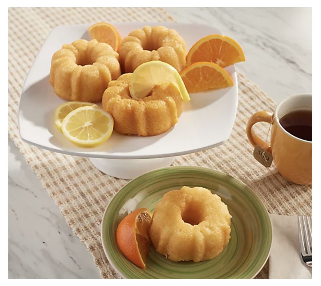 Dockside Market (6) 4oz Key Largo Lemon Mini Bundt Cakes