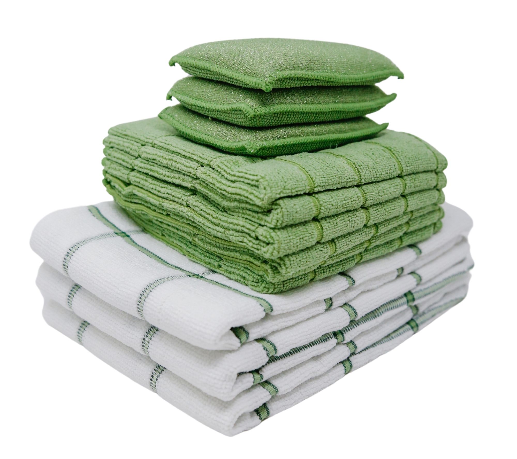 Don Aslett's 12 Piece Microfiber Kitchen Cleanup Set