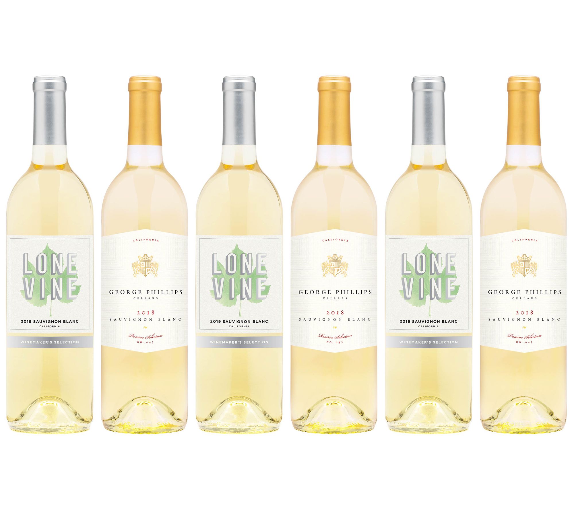 Wine Insiders Set of 6 Summer Sauvignon Blanc Wine