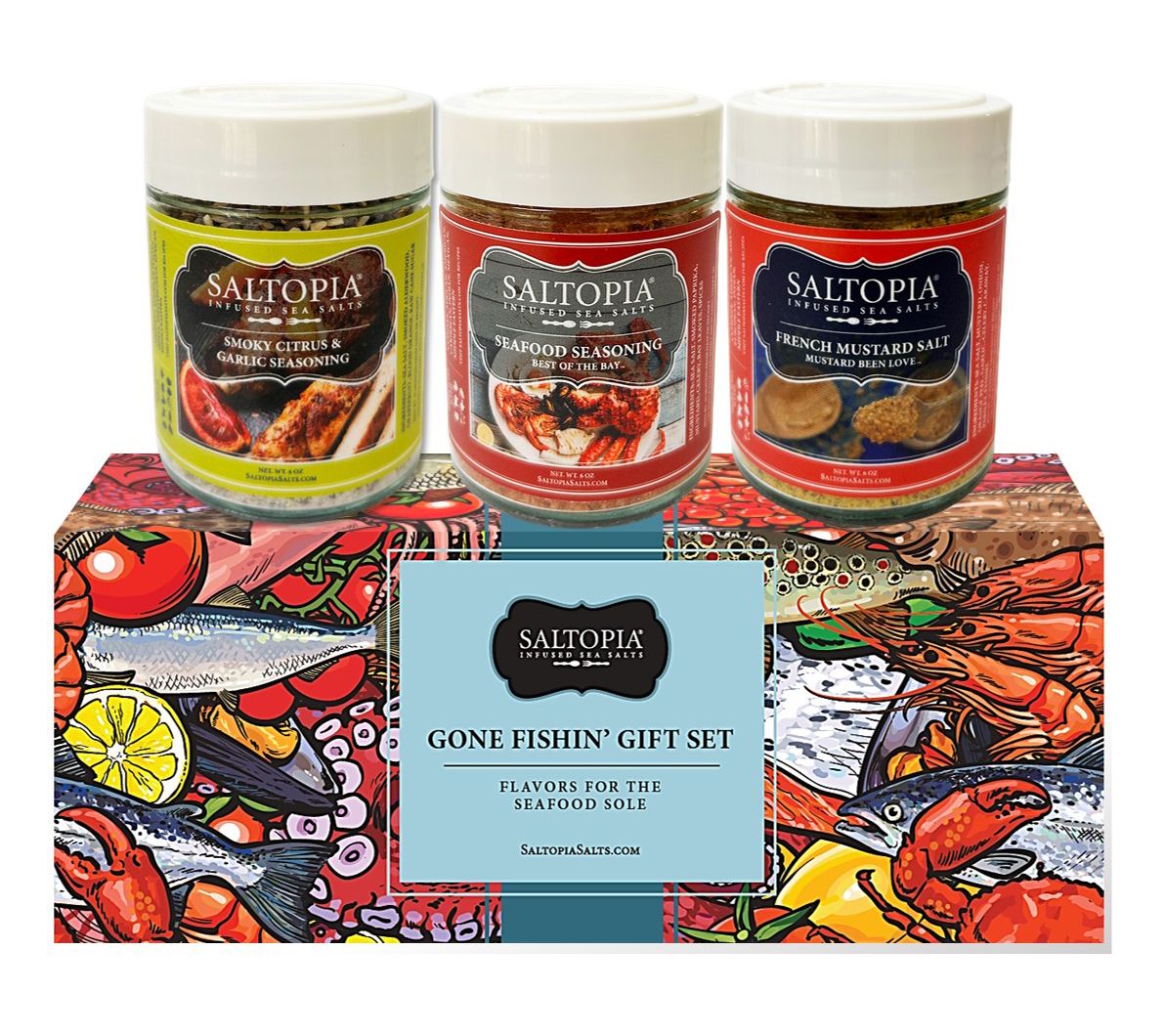 Seafood Lovers Seasonings Gift Set