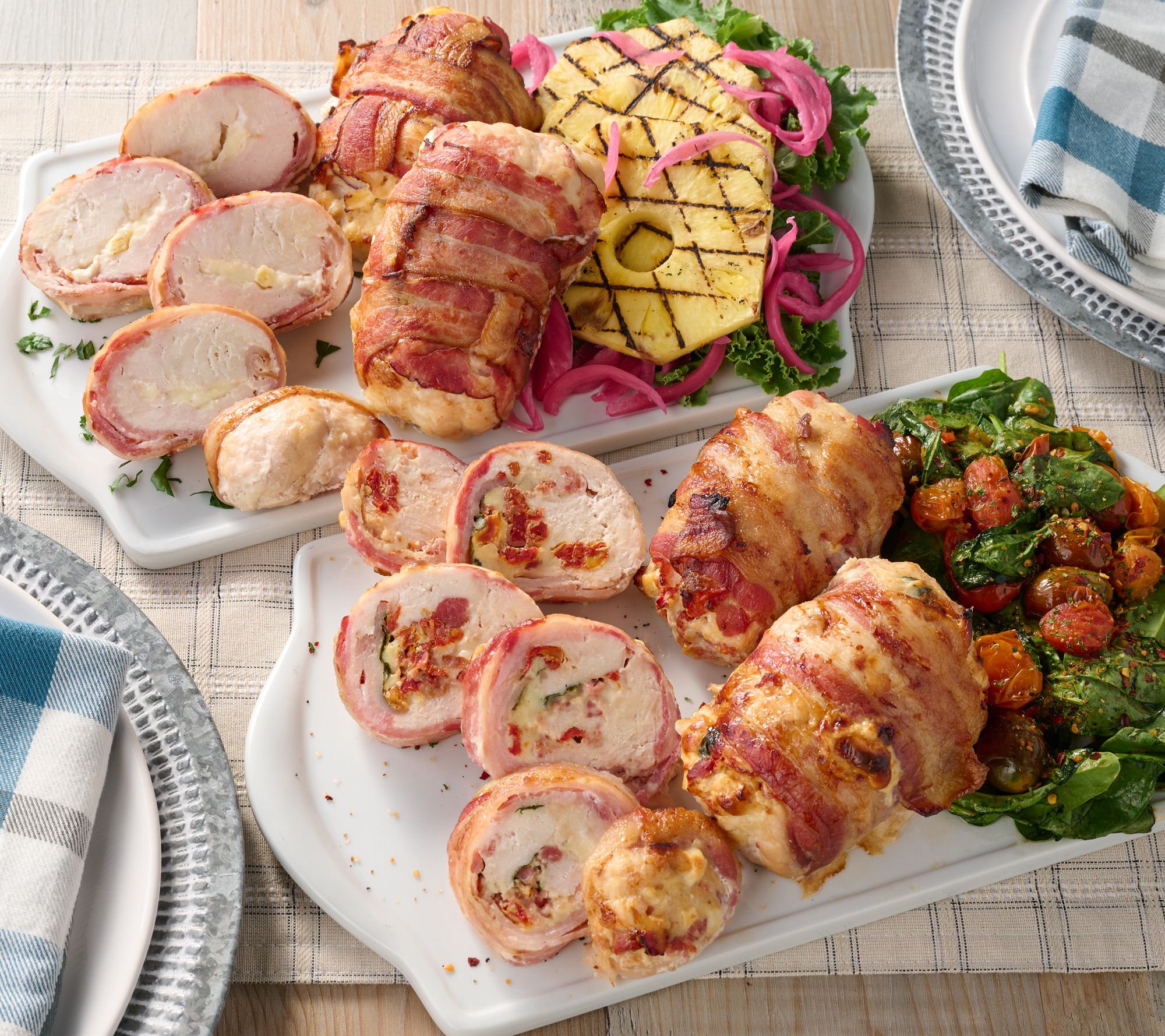 Family Farms (6) 14 oz. Bacon Wrapped Stuffed Chicken Auto-Delivery