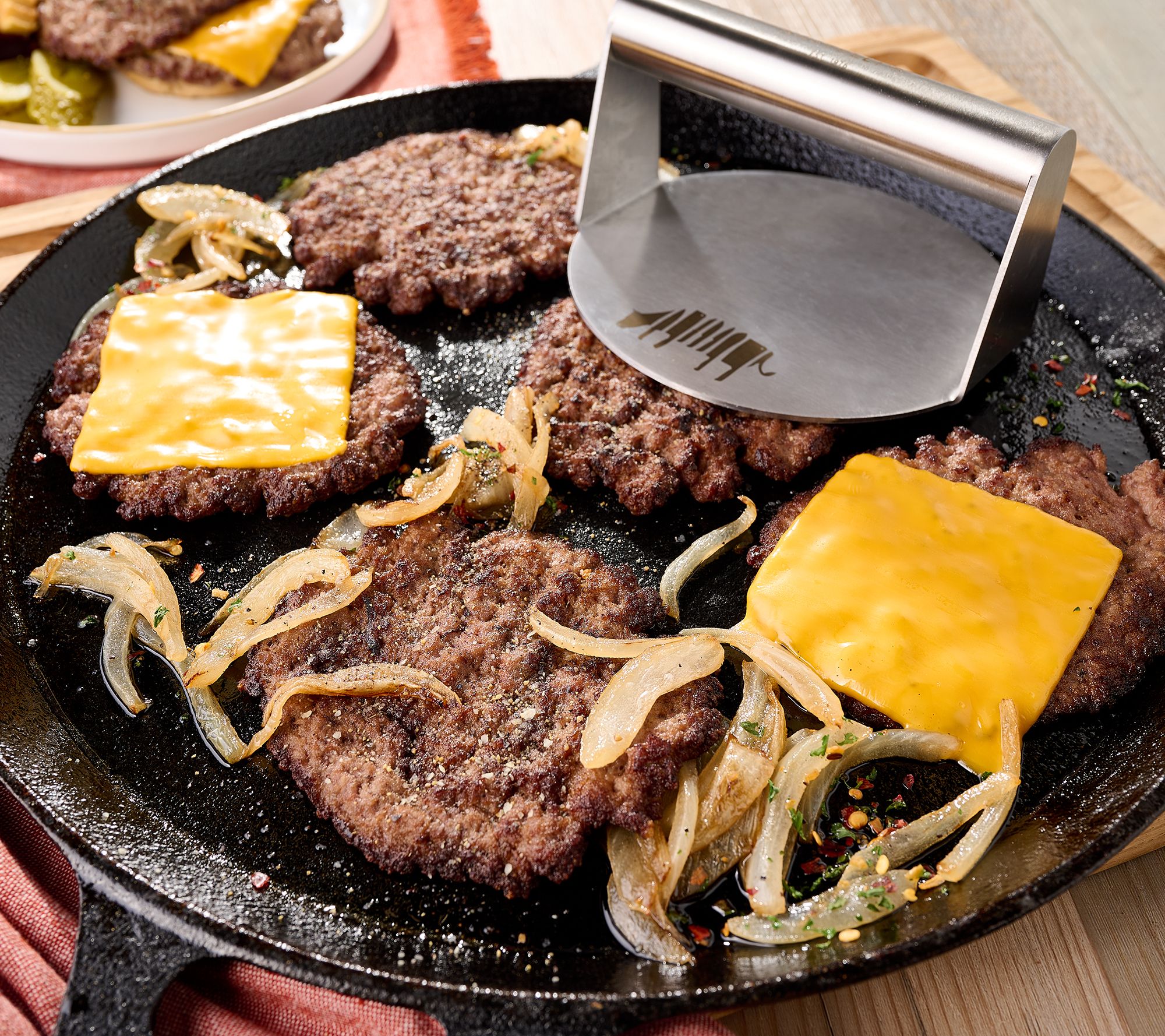 Rastelli's (30) Smash Burgers with Burger Press Auto-Delivery