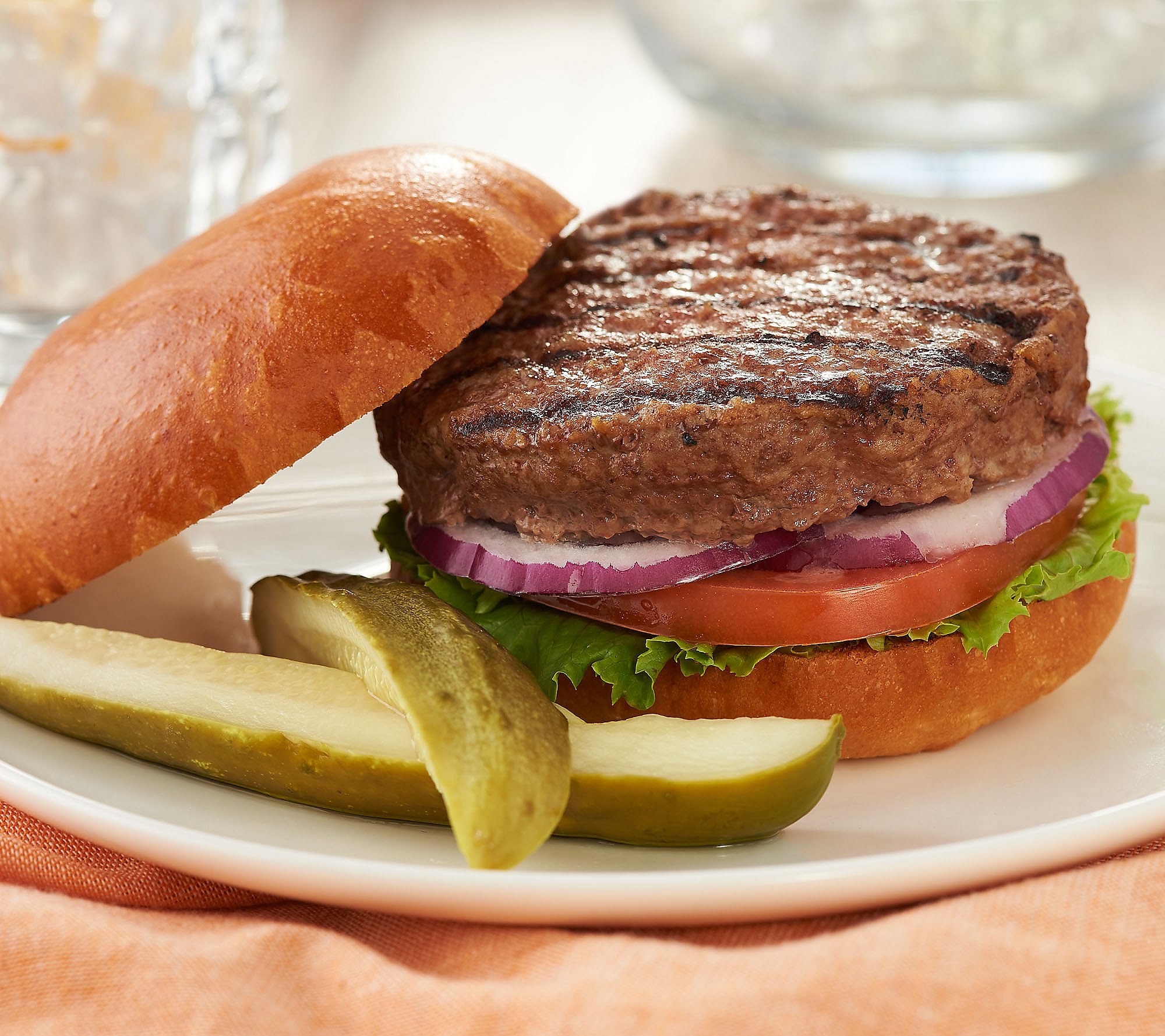 A-D Kansas City Steak (10) 6-oz Brisket Burgers Auto-Delivery