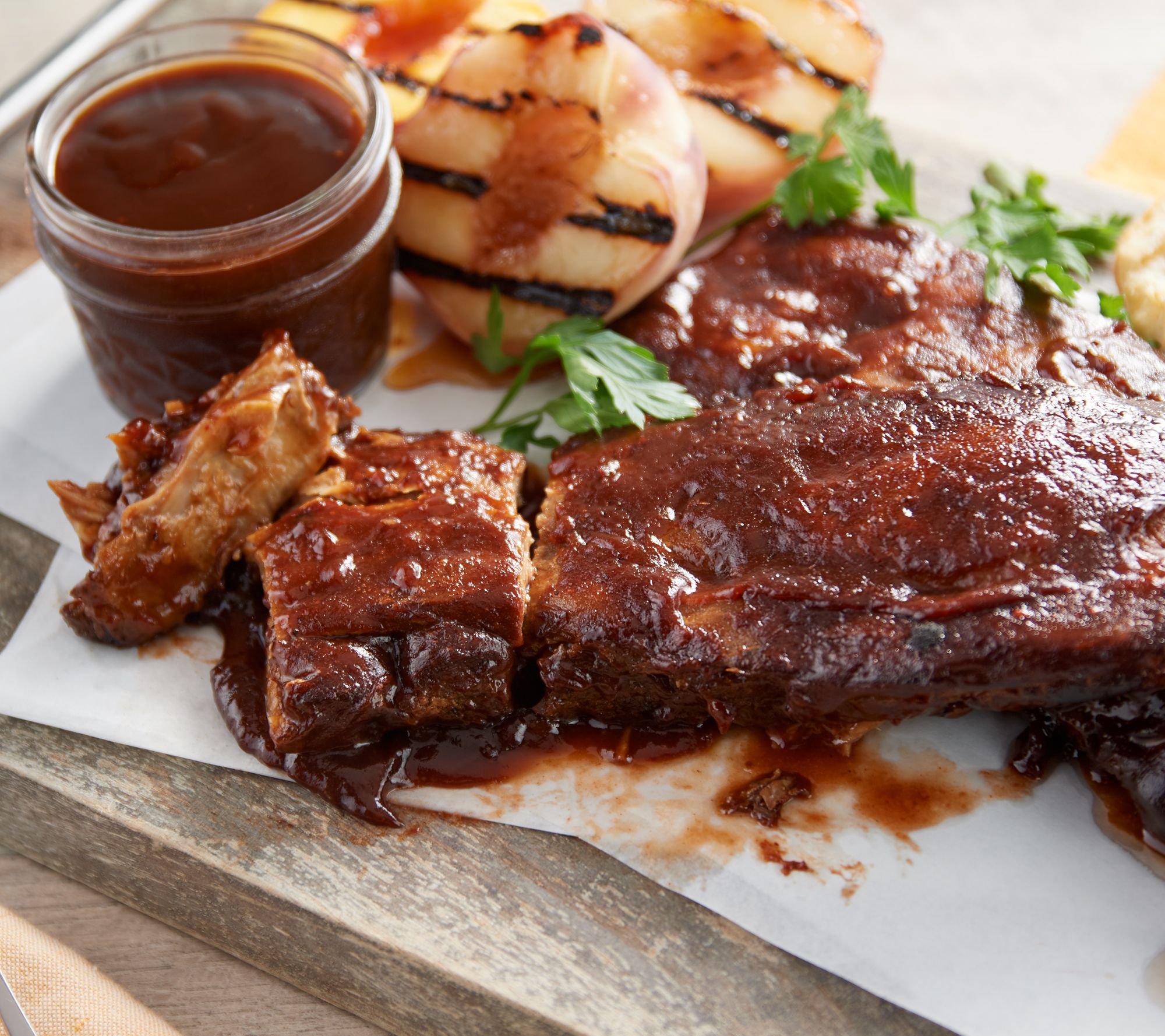 SH8/9 Bubba's Q (3) 18-oz Fully Cooked Boneless Baby Back Ribs - QVC.com