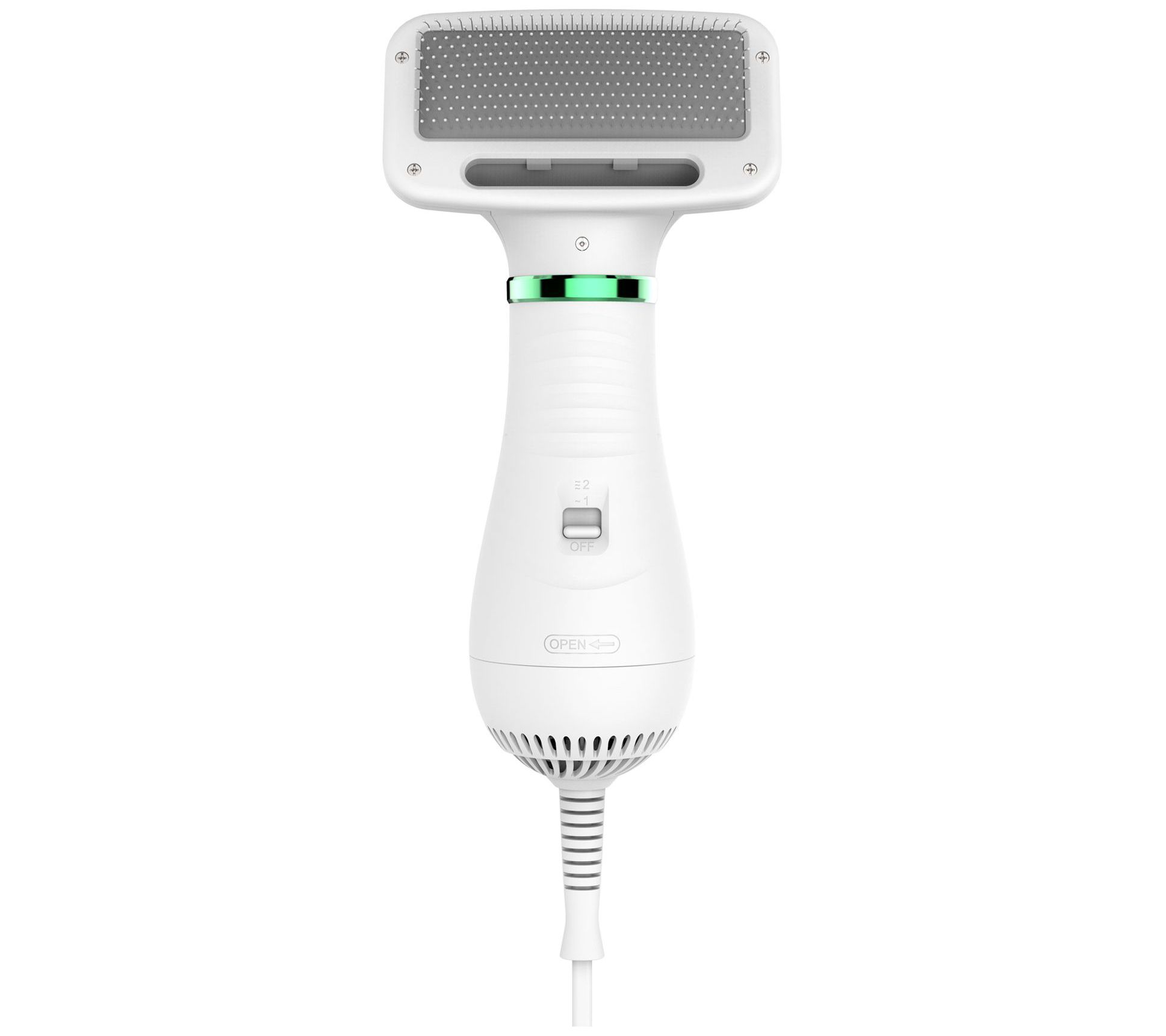 Pet Life  'Aero-Groom' 2-in-1 Electronic Pet Dryer and Brush