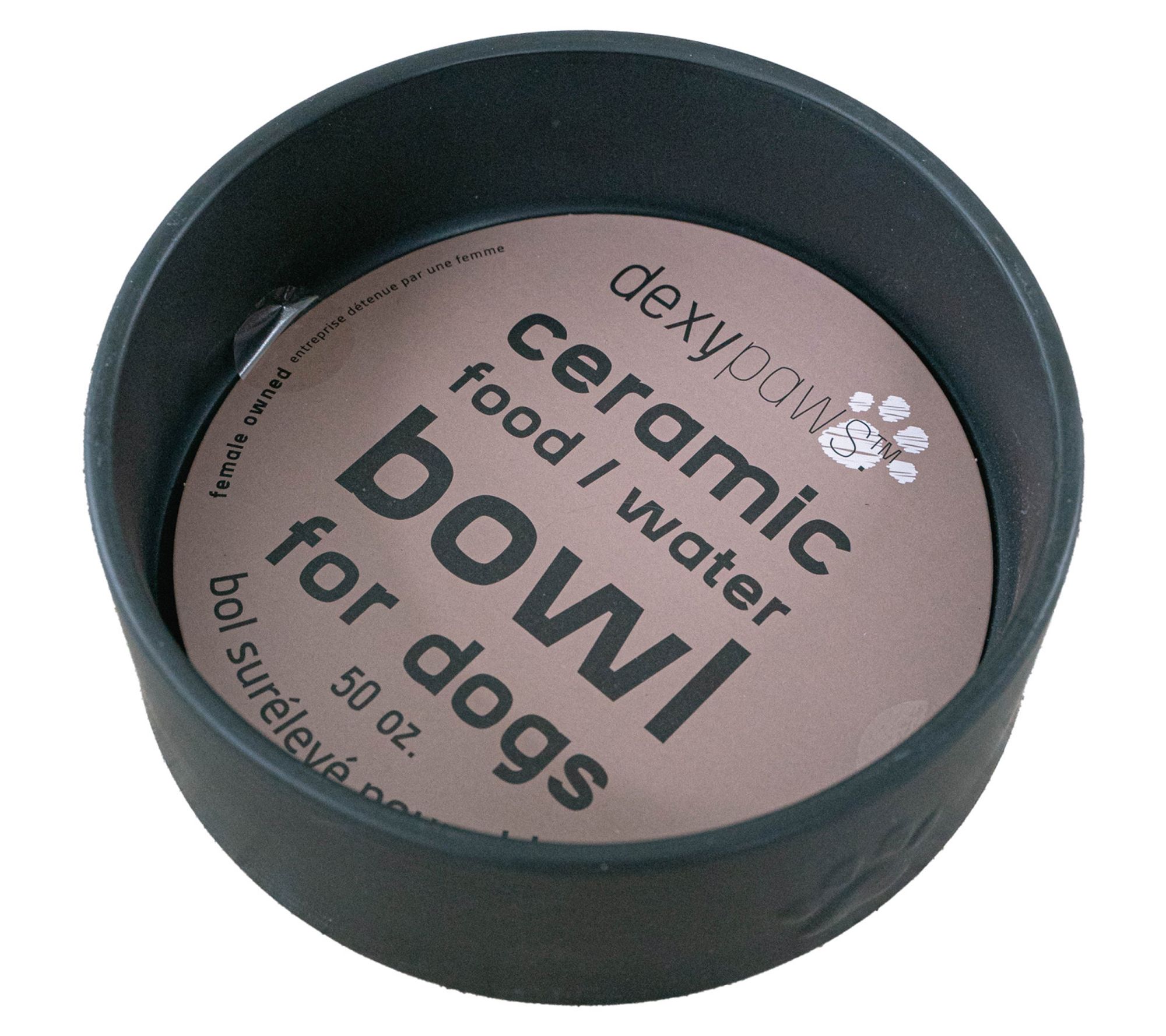Dexypaws Ceramic Dog Bowl