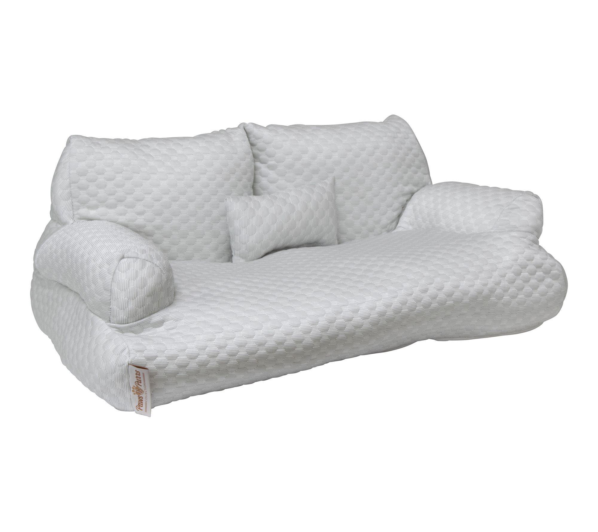 Paws & Purrs Cooling Pet Bed with Removable Washable Cover