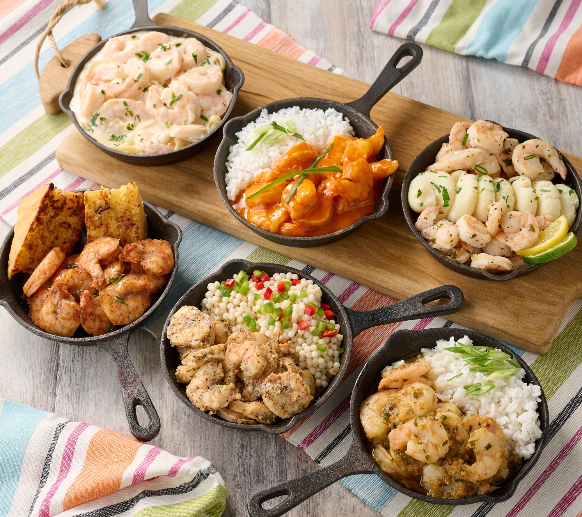 Prime Shrimp (6) Cook in Bag Seasoned Saucy Shrimp Meals Auto-Delivery