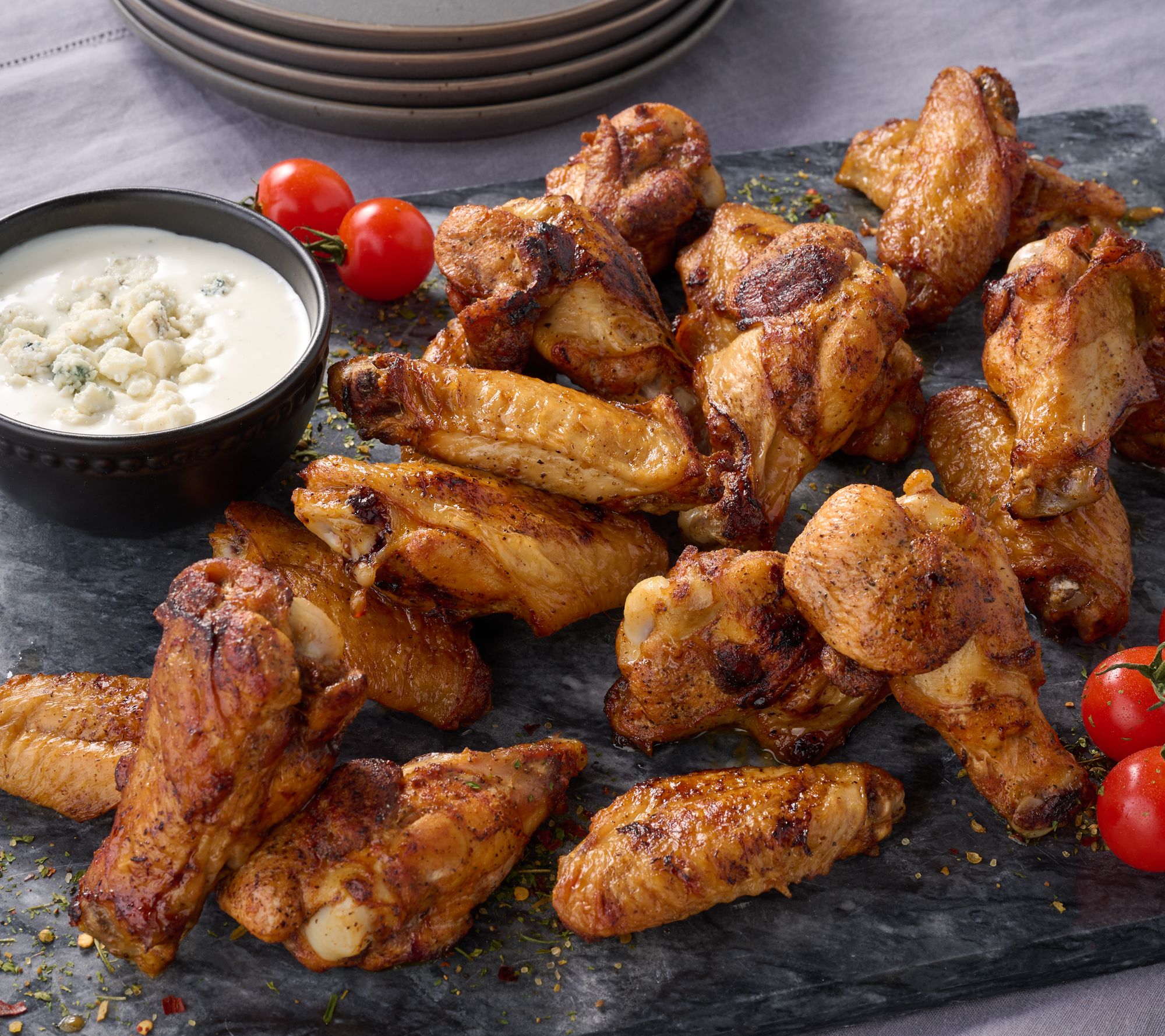 Happy to Meat You 4-lbs Premium Chicken Wings w/ BBQ Seasoning