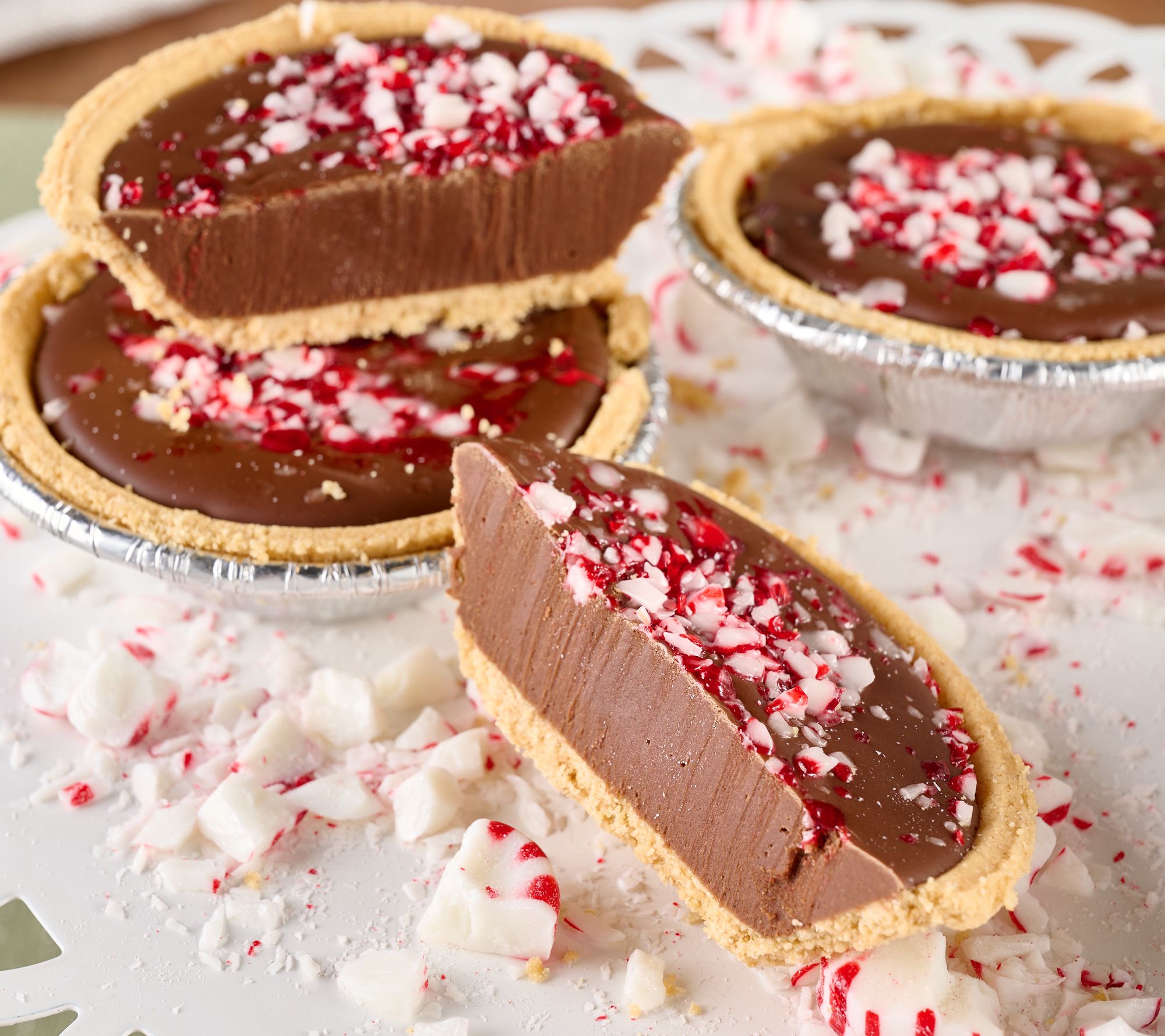 Savannah's Candy Kitchen (6) 3oz Peppermint Fudge Tarts