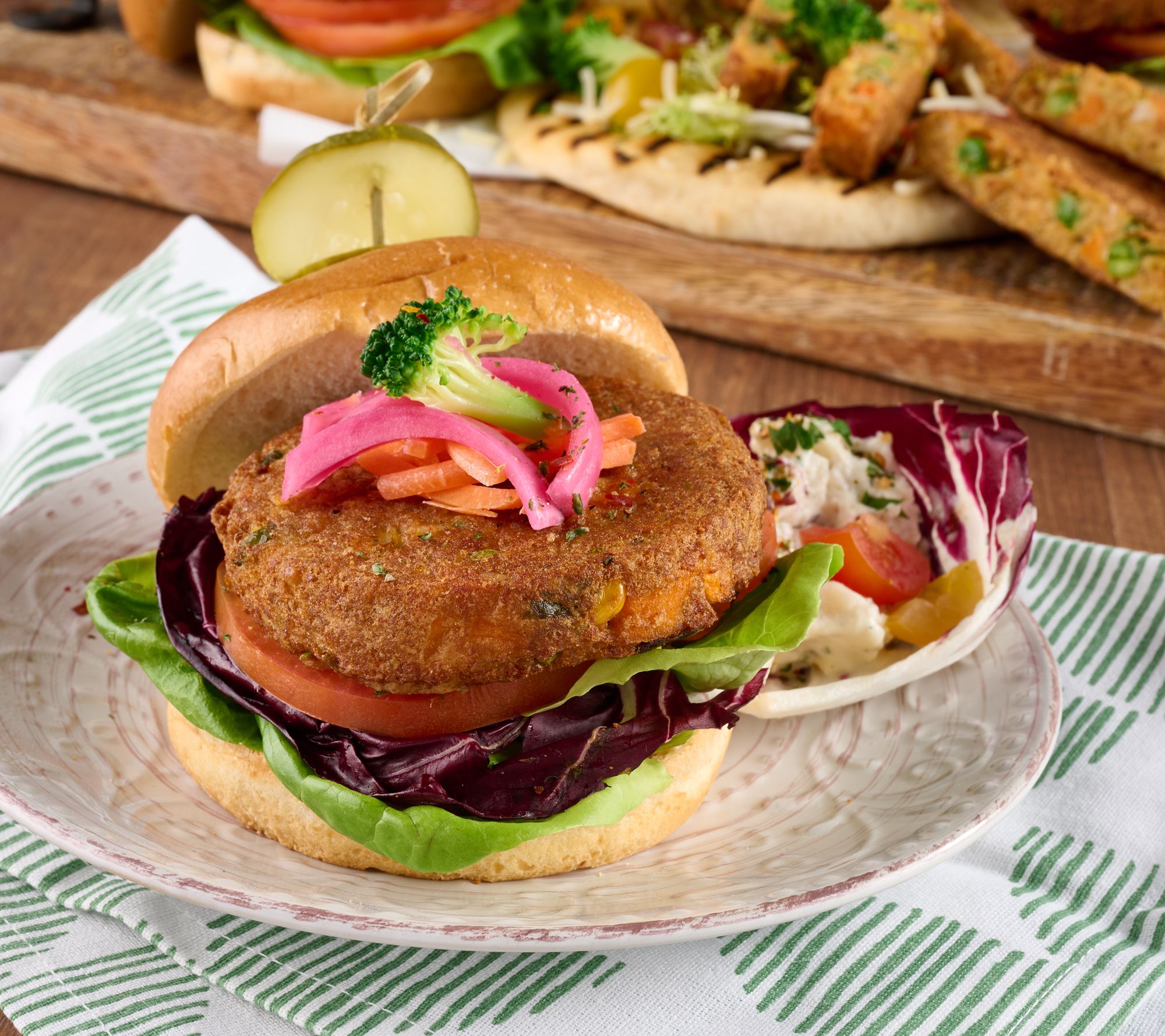 The Perfect Gourmet (10) 4-oz Veggie Burgers