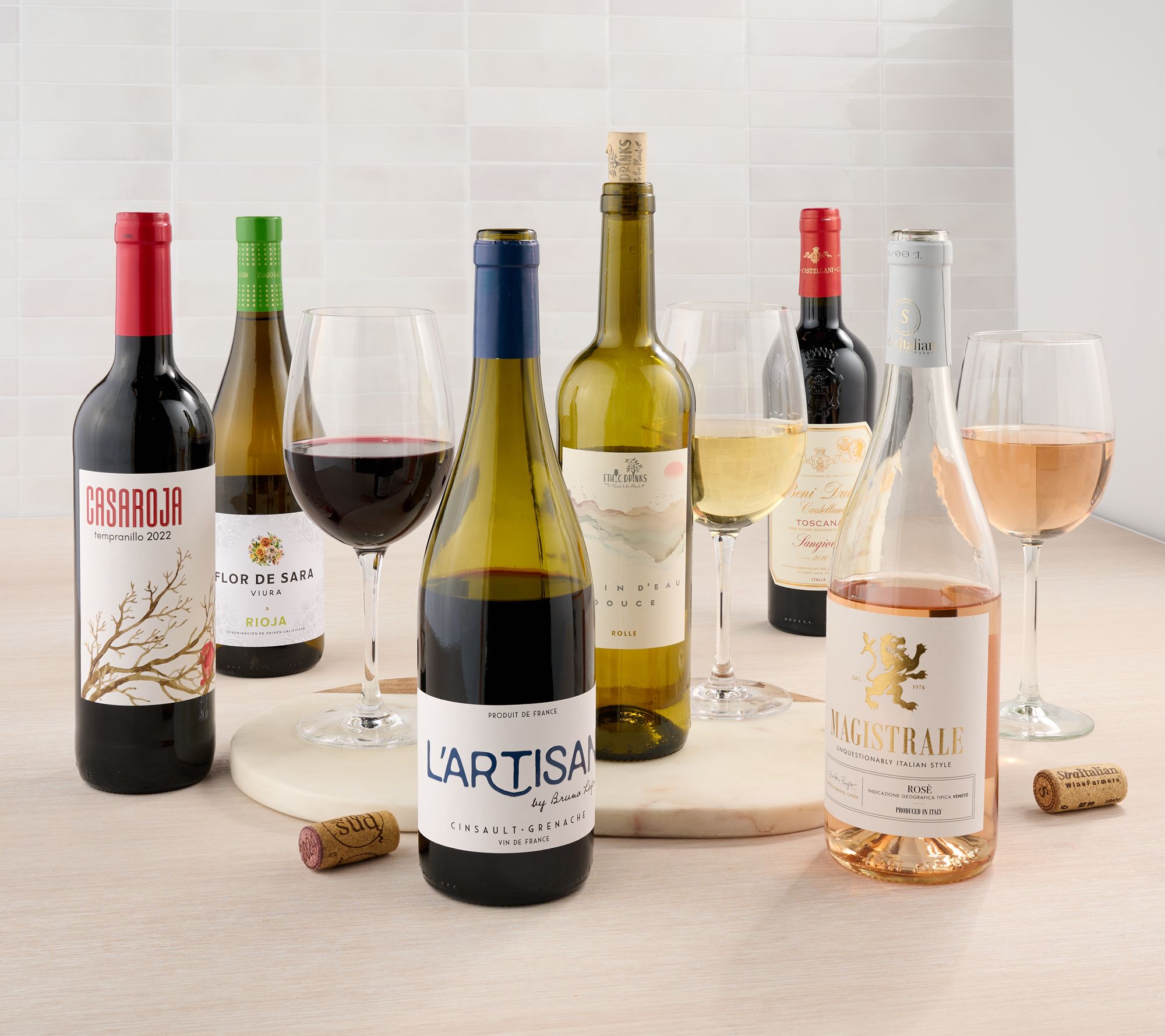 Hemisphere (6) 750-ml Btls Sip the Mediterranean Summer Wines