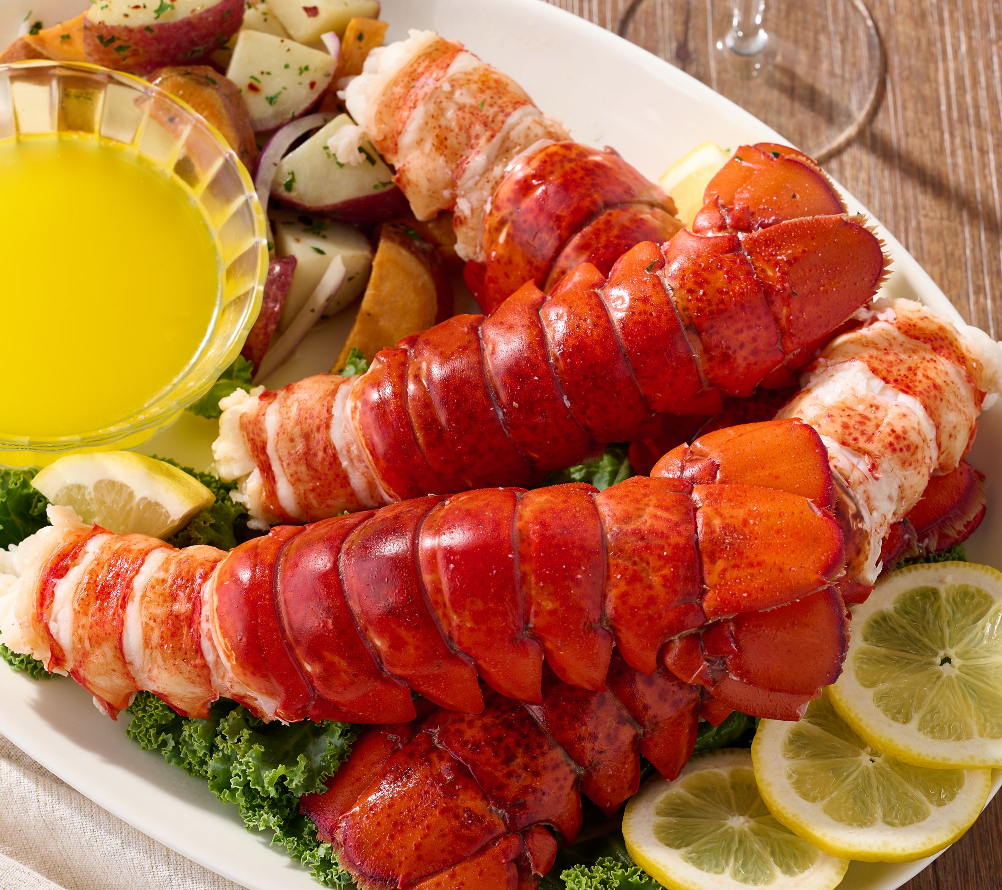 SH 11/9 Greenhead (16) 4-oz HPP Lobster Tails w/Kate's Butter